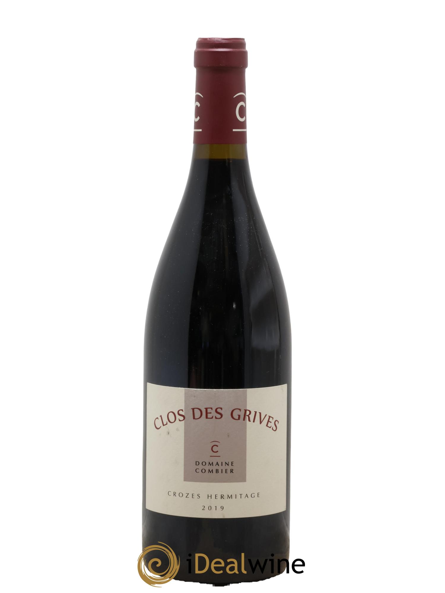Crozes-Hermitage Clos des Grives Combier 2019 - Lot de 1 bouteille - 0