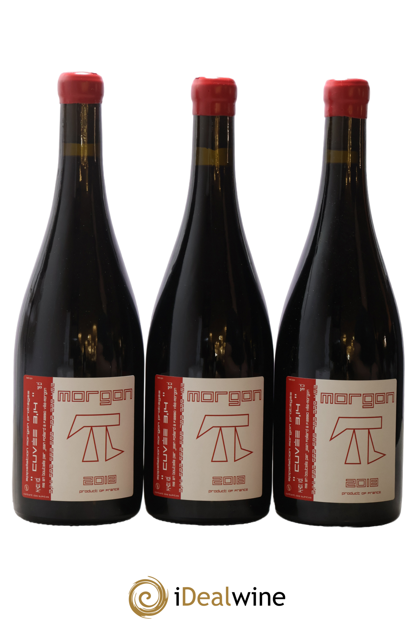 Morgon 3.14 Jean Foillard 2018 - Posten von 3 Flaschen - 0