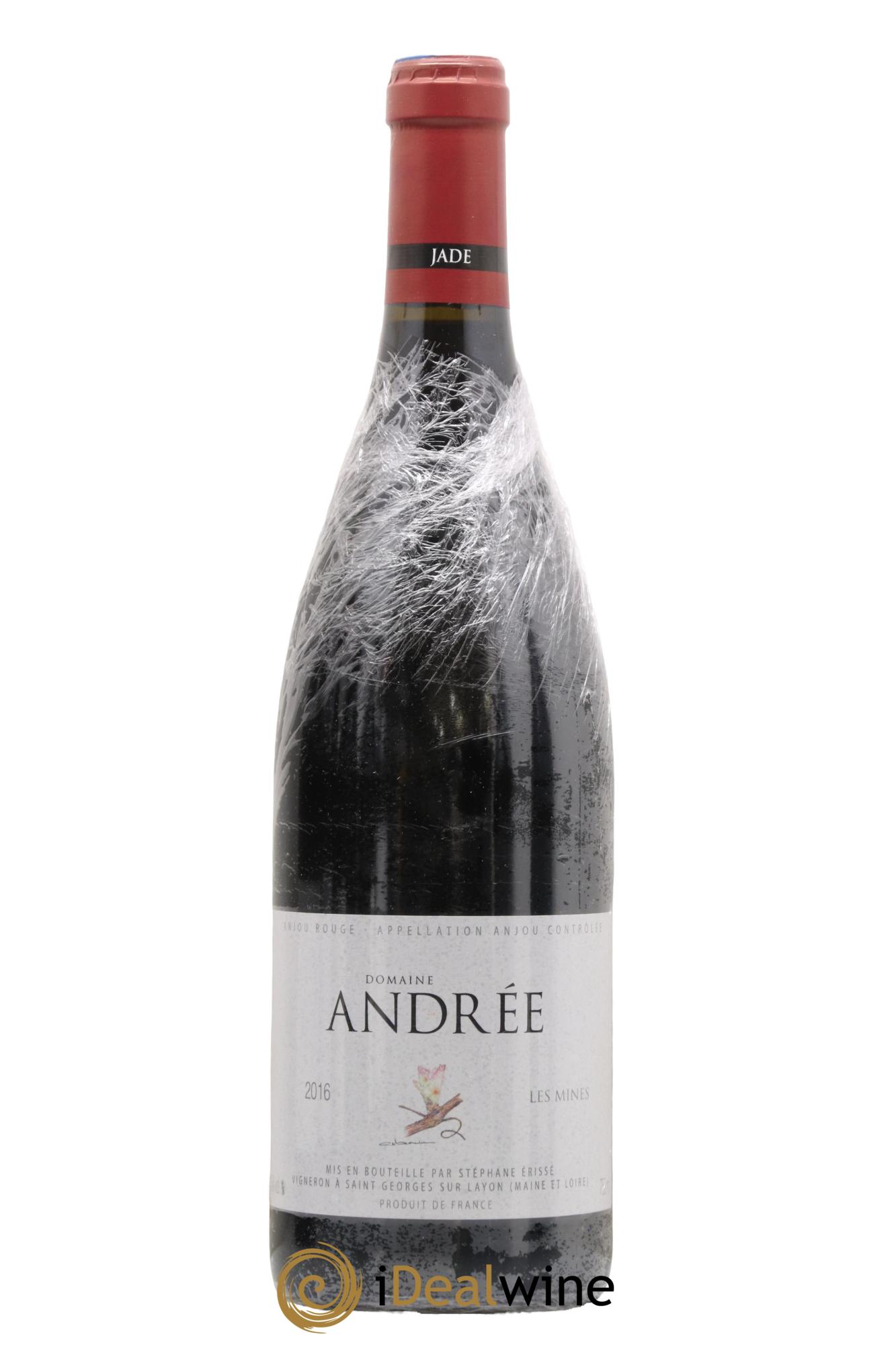 Anjou Les Mines Andrée (Domaine) 2016 - Lot de 1 bouteille - 0