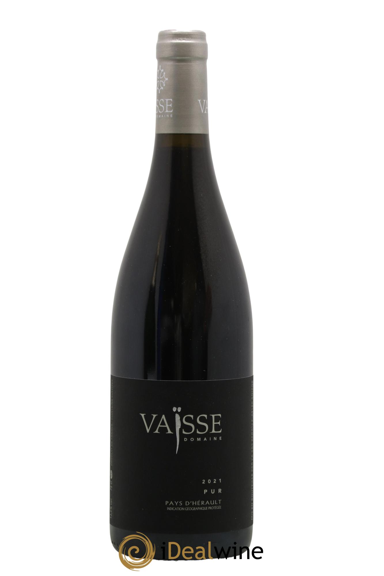 Pays d'Hérault Pur Vaisse (Domaine) 2021 - Lot de 1 bouteille - 0