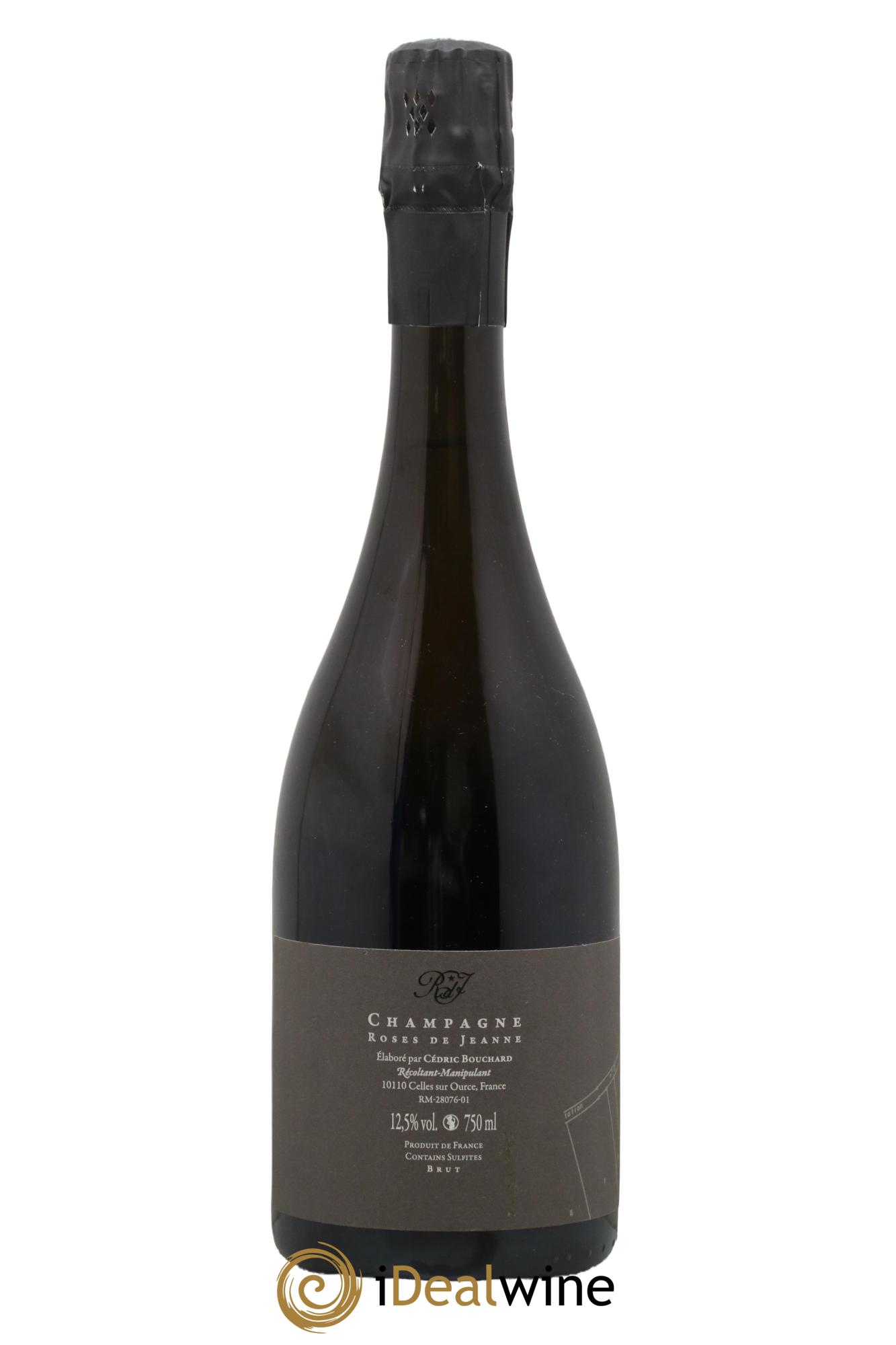Roses de Jeanne Côte de Val Vilaine Blanc de Noirs Cédric Bouchard 2020 - Lot de 1 bouteille - 1