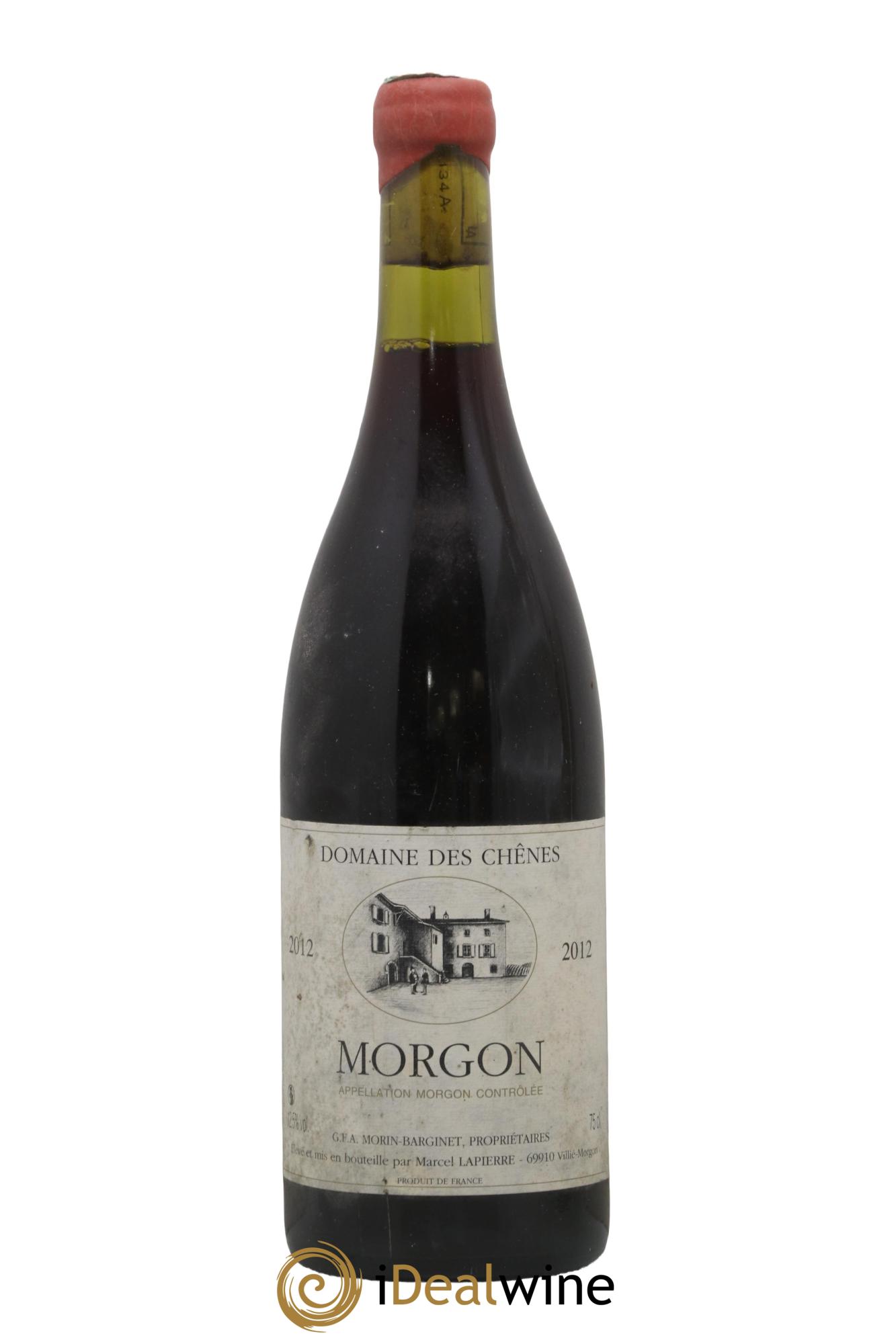 Morgon Domaine Des Chênes 2012 - Lot de 1 bouteille - 0