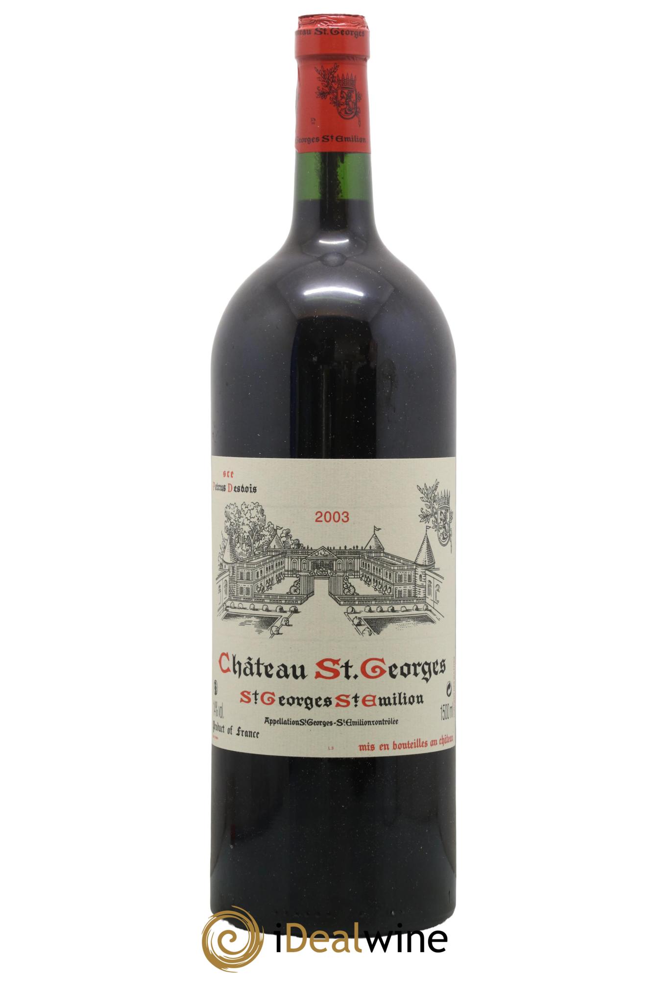 Château Saint-Georges 2003 - Lot de 1 magnum - 0