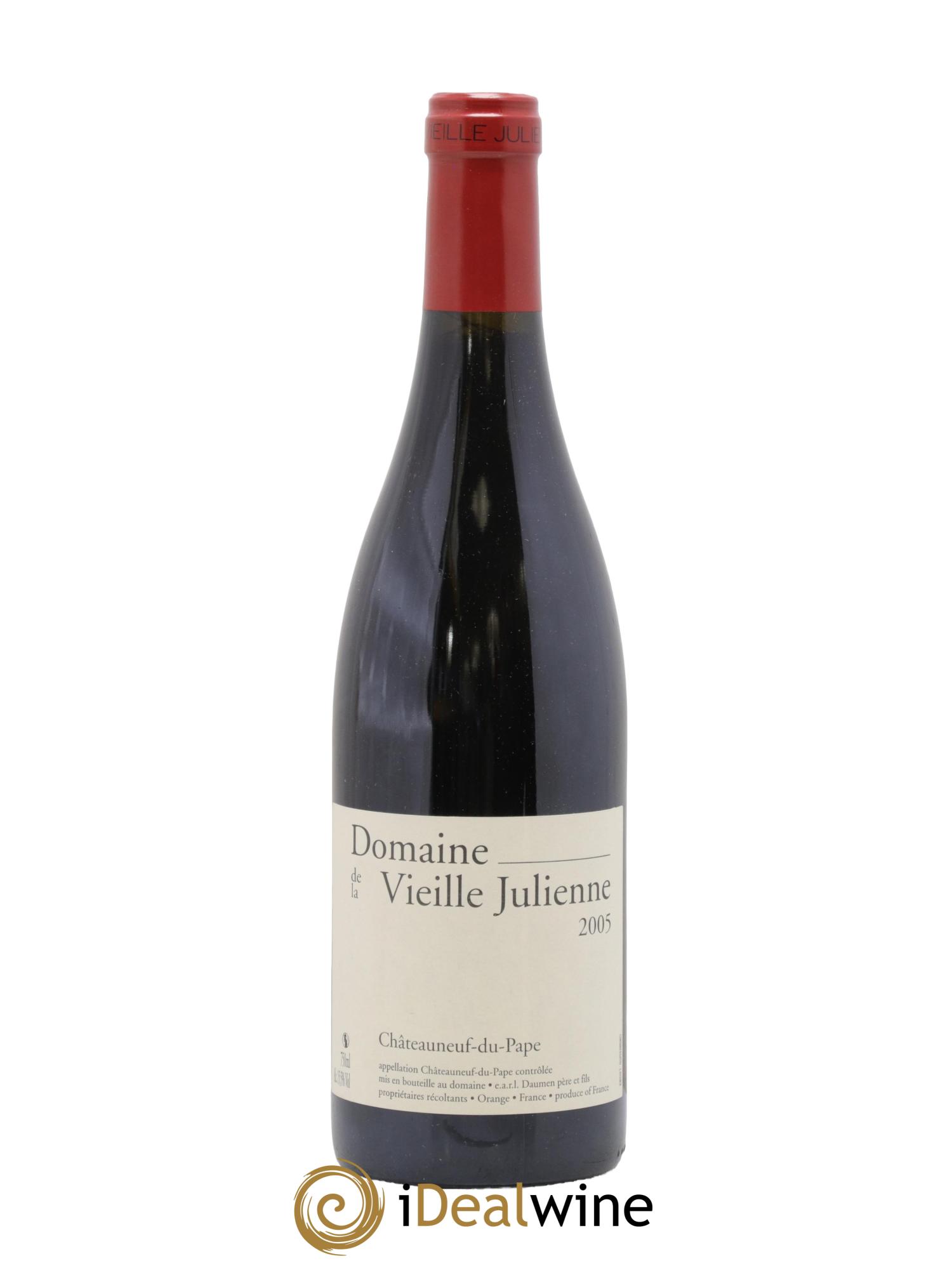 Châteauneuf-du-Pape Vieille Julienne (Domaine de la) Jean-Paul Daumen 2005 - Lotto di 1 bottiglia - 0