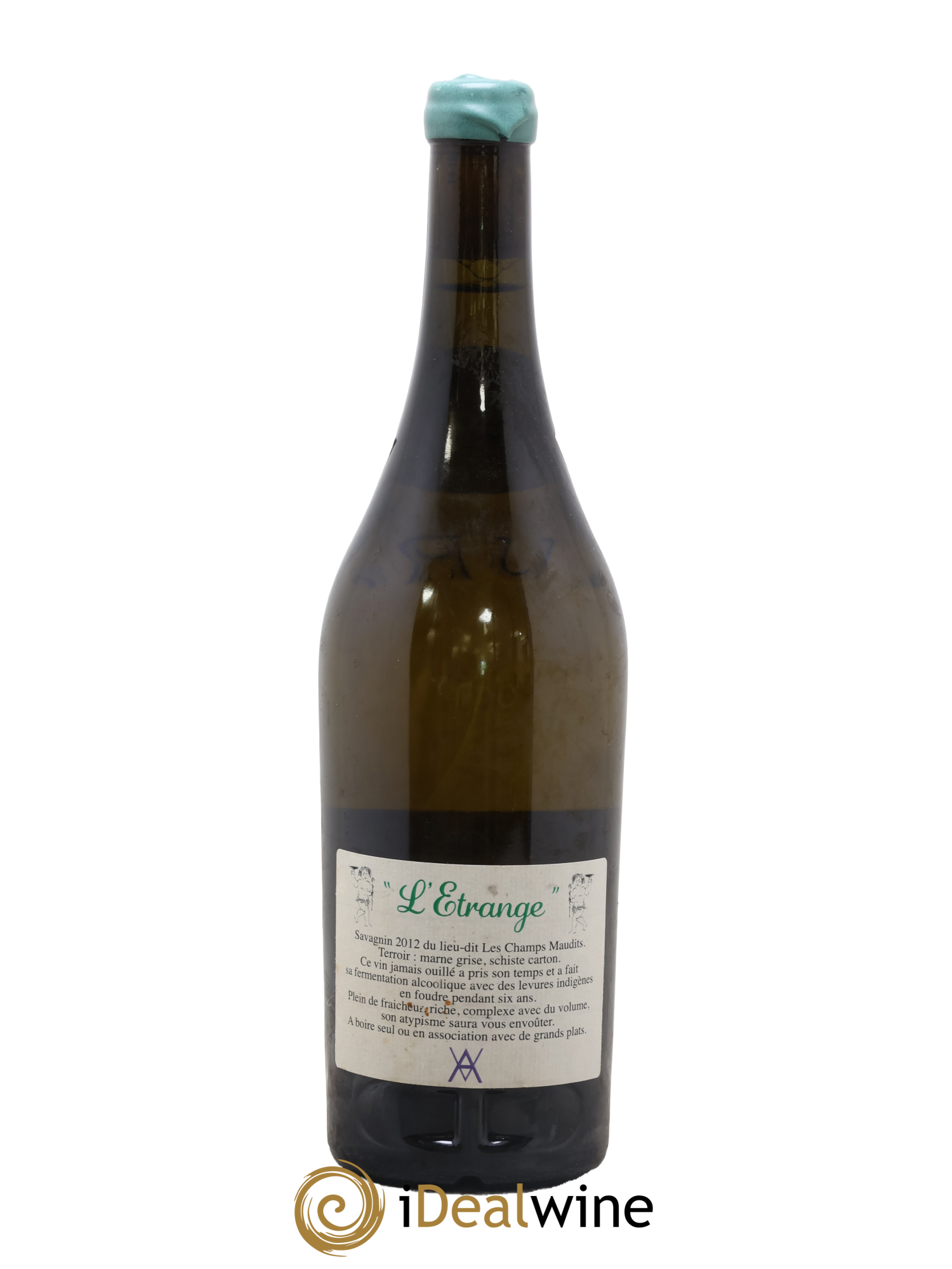 Arbois Savagnin Cuvée des Sorciers L'Etrange Lucien Aviet (Domaine) 2012 - Lot de 1 bouteille - 1