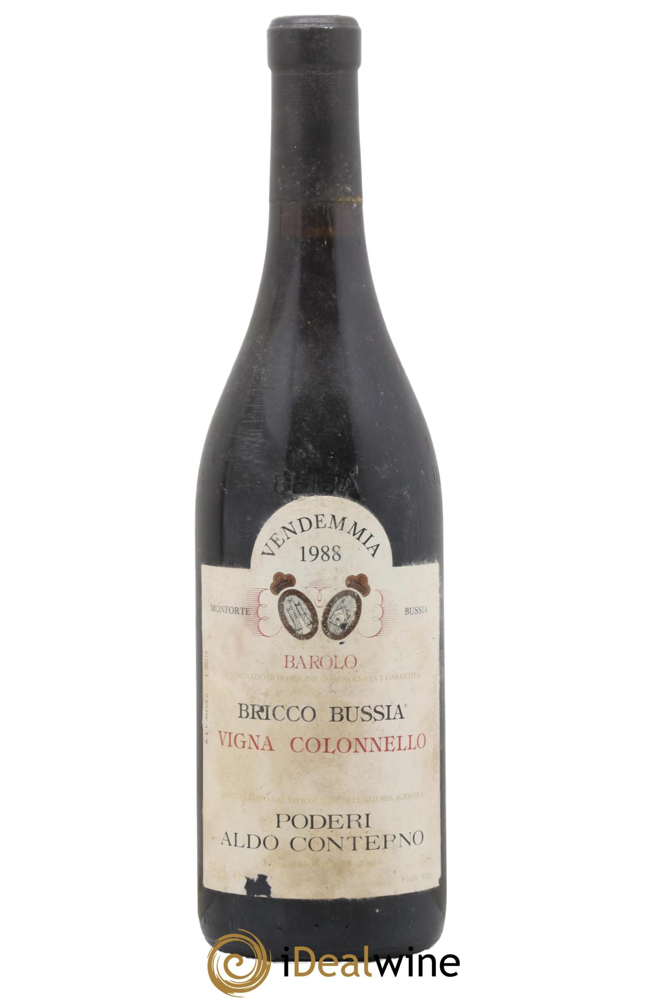 Barolo DOCG Bussia Colonnello Aldo Conterno 1988 - Lot de 1 bouteille - 0