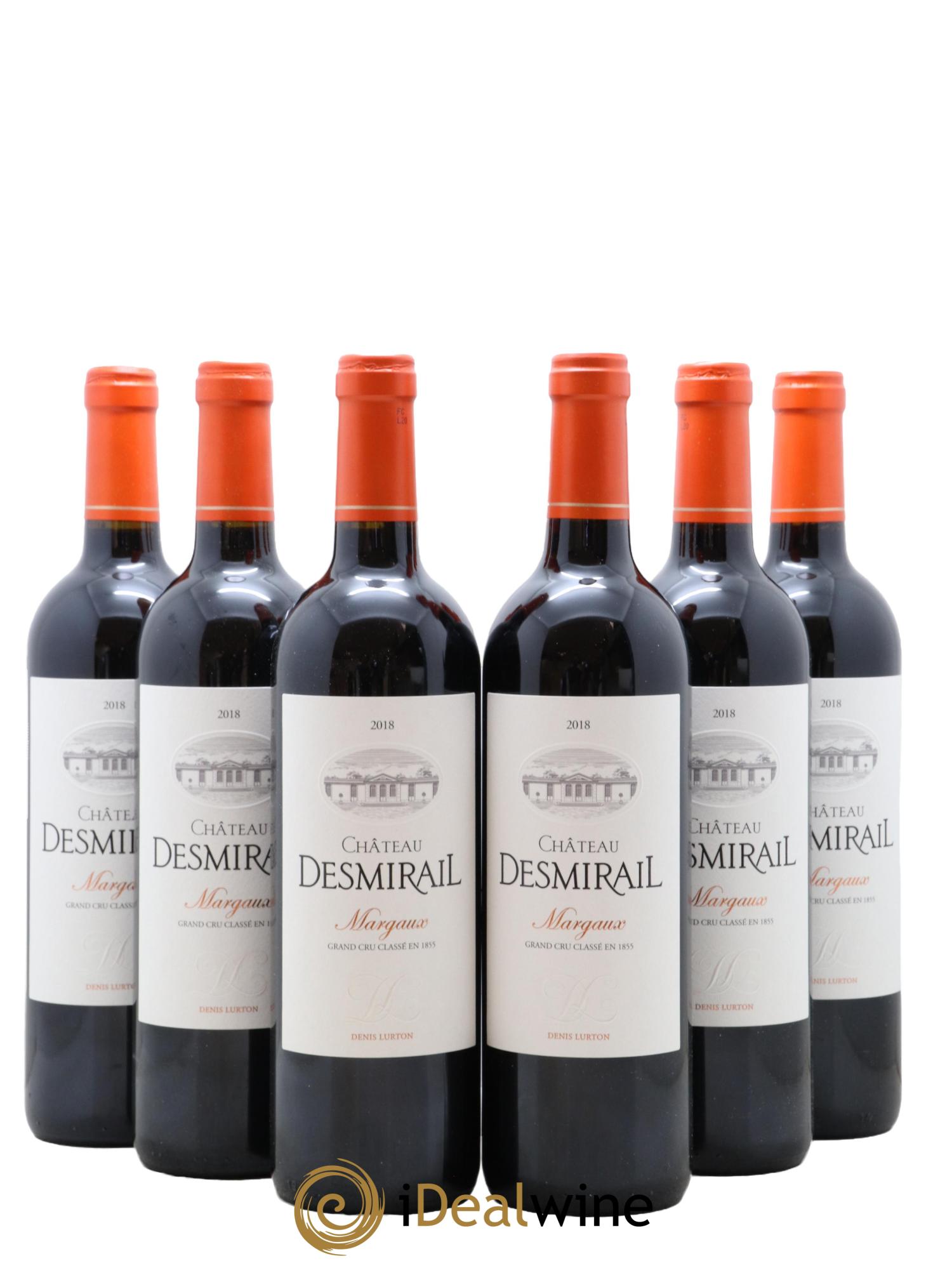 Château Desmirail 3ème Grand Cru Classé 2018 - Lot de 6 bouteilles - 0