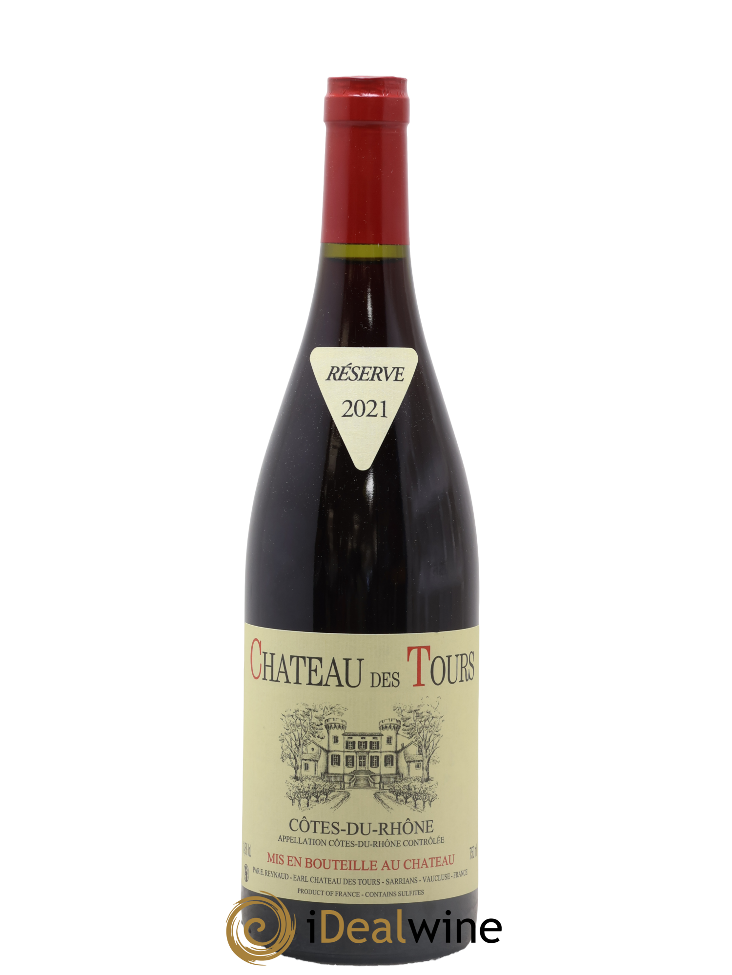 Côtes-du-Rhône Château des Tours Emmanuel Reynaud 2021 - Lot de 1 bouteille - 0