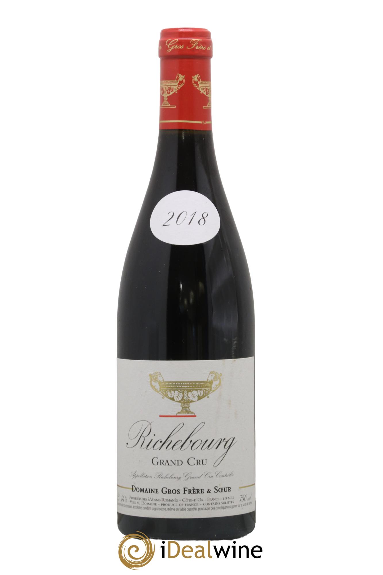 Richebourg Grand Cru Gros Frère & Soeur 2018 - Posten von 1 Flasche - 0