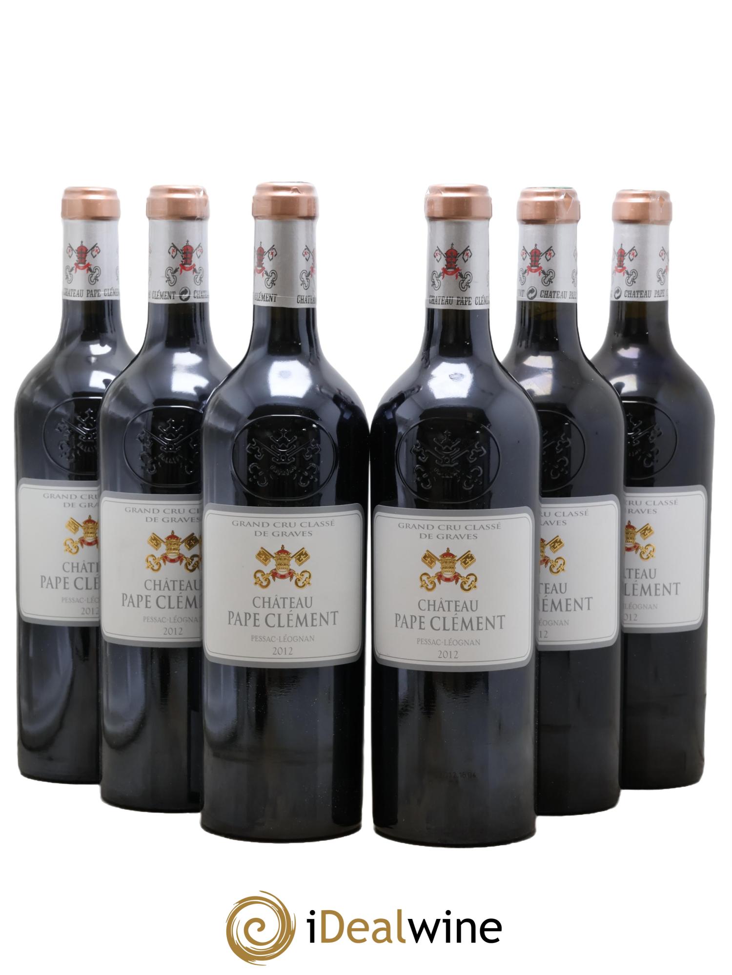 Château Pape Clément Cru Classé de Graves 2012 - Lot of 6 bottles - 0