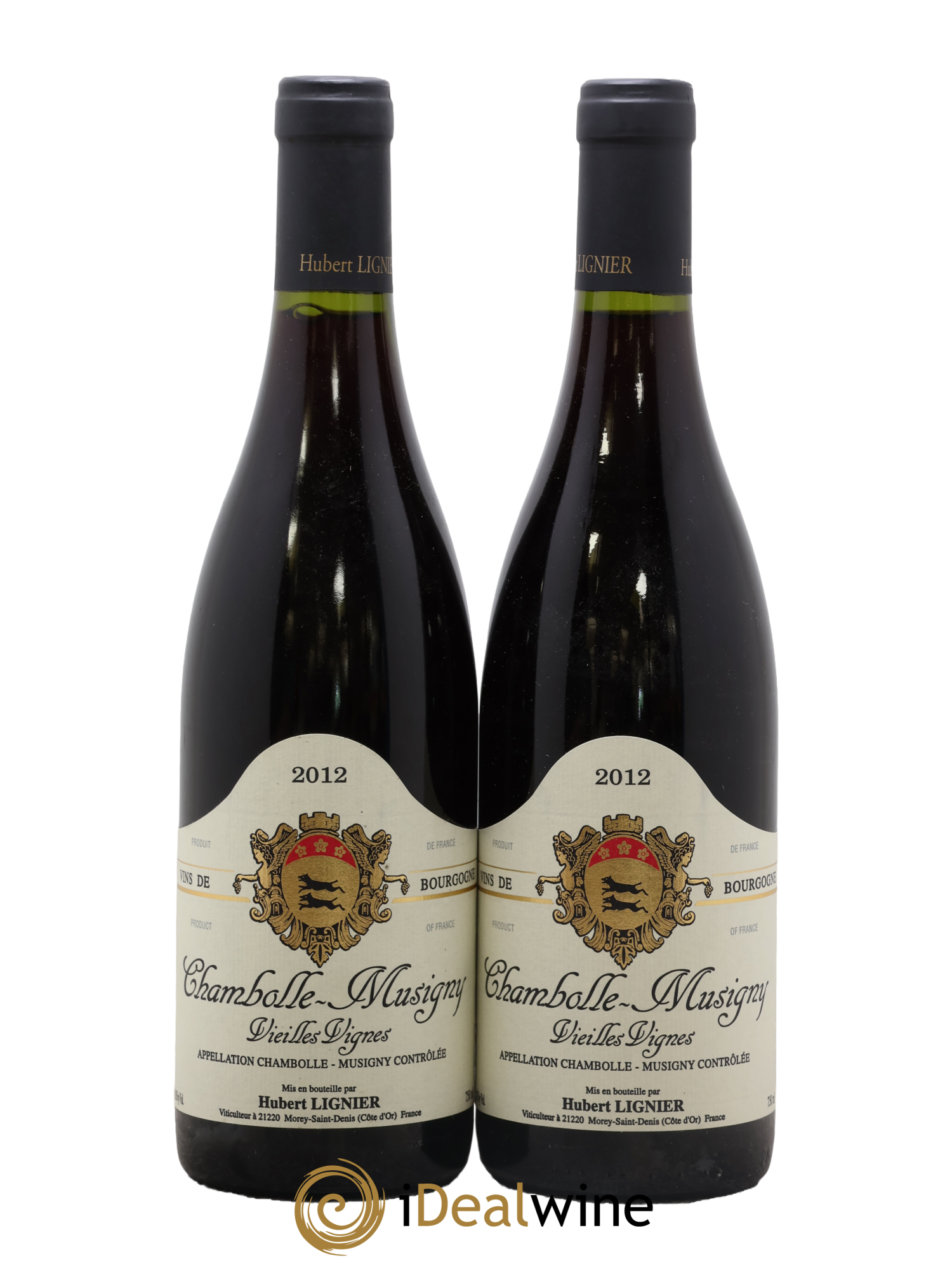Chambolle-Musigny Vieilles Vignes Hubert Lignier (Domaine) 2012 - Lot of 2 bottles - 0