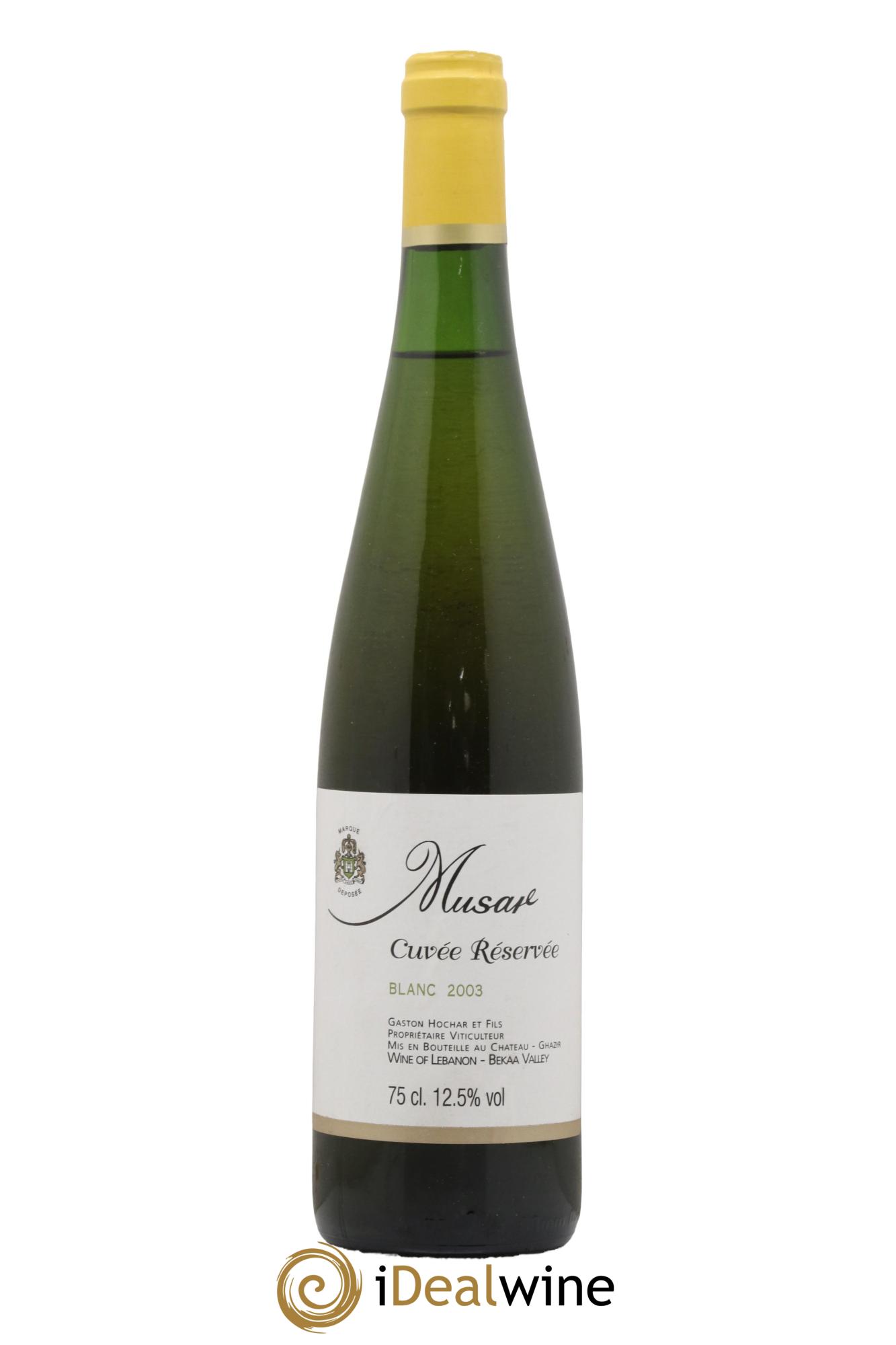 Château Musar Serge Hochar Cuvée Réserve 2003 - Lotto di 1 bottiglia - 0