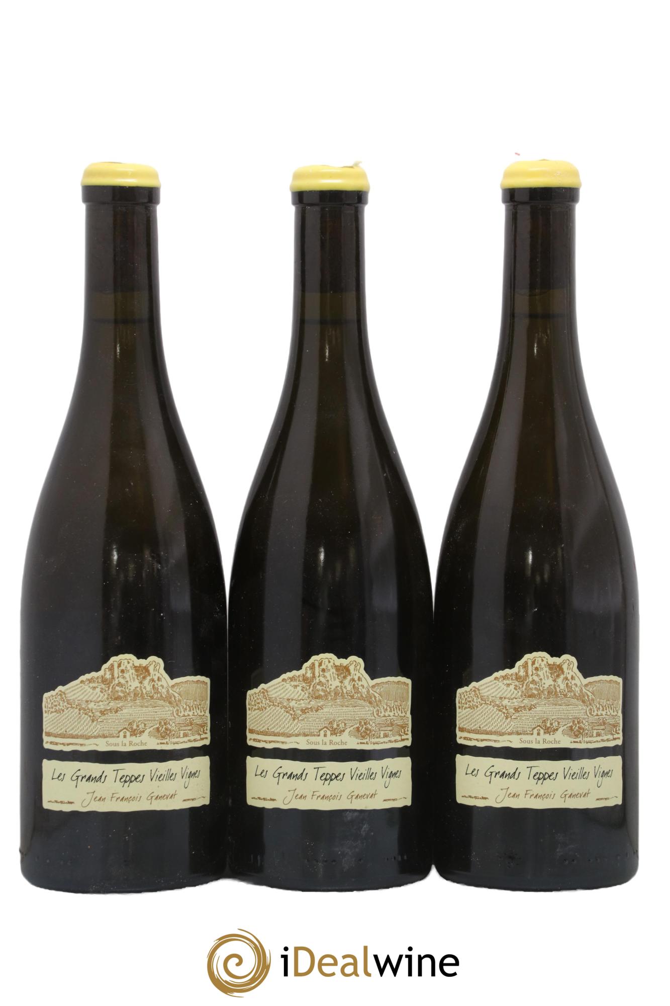 Côtes du Jura Les Grands Teppes Vieilles Vignes Jean-François Ganevat (Domaine) 2015 - Lotto di 3 bottiglie - 0