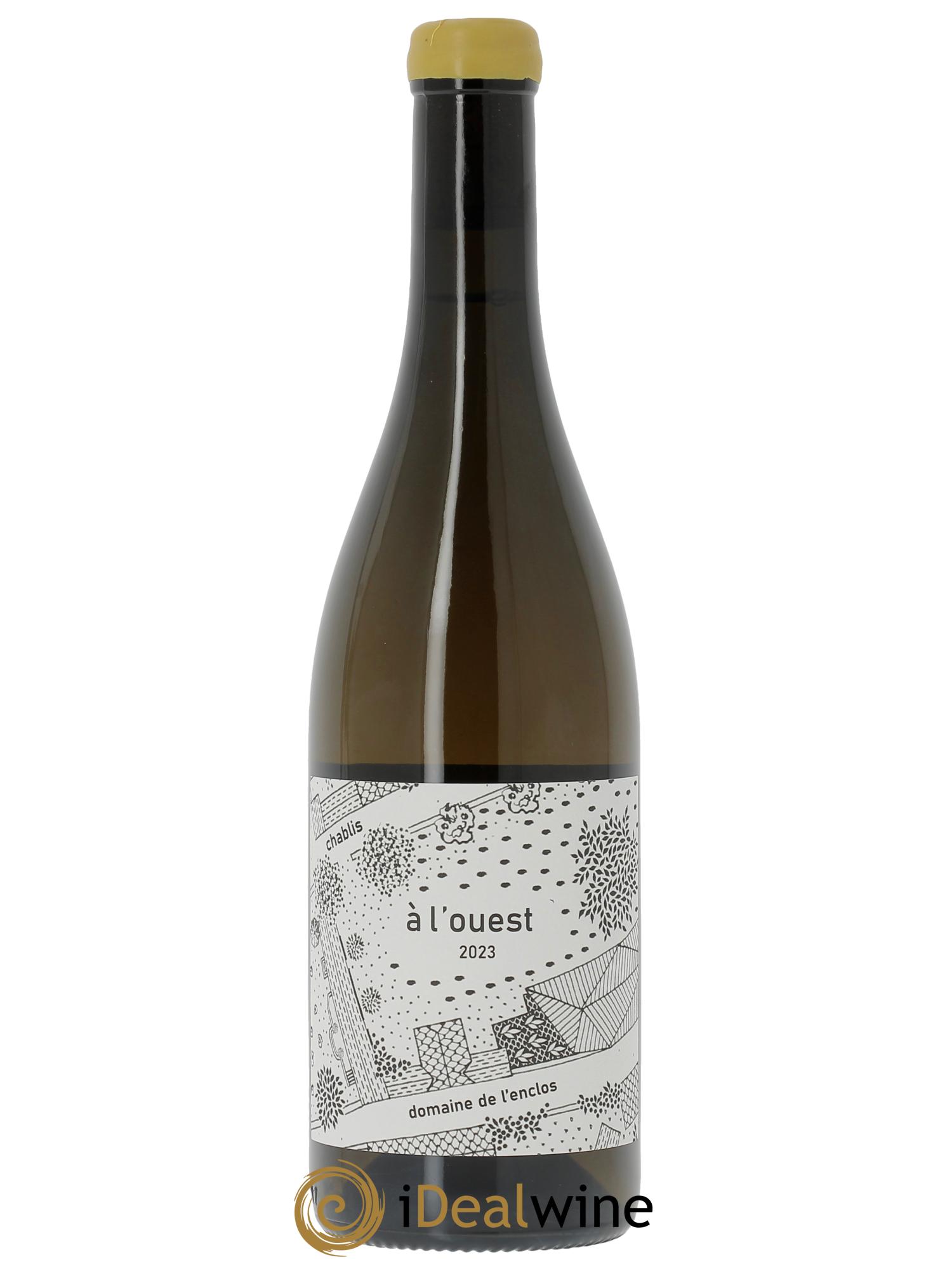 Chablis "A l'Ouest" Domaine de l'Enclos 2023 - Lot of 1 bottle - 0