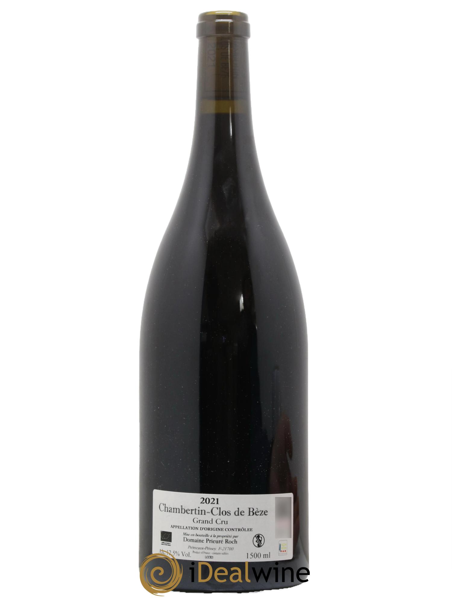 Chambertin Clos de Bèze Grand Cru Prieuré Roch 2021 - Lot de 1 magnum - 1