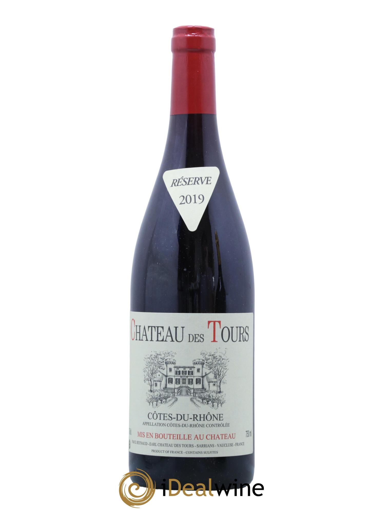 Côtes-du-Rhône Château des Tours Emmanuel Reynaud 2019 - Lot de 1 bouteille - 0