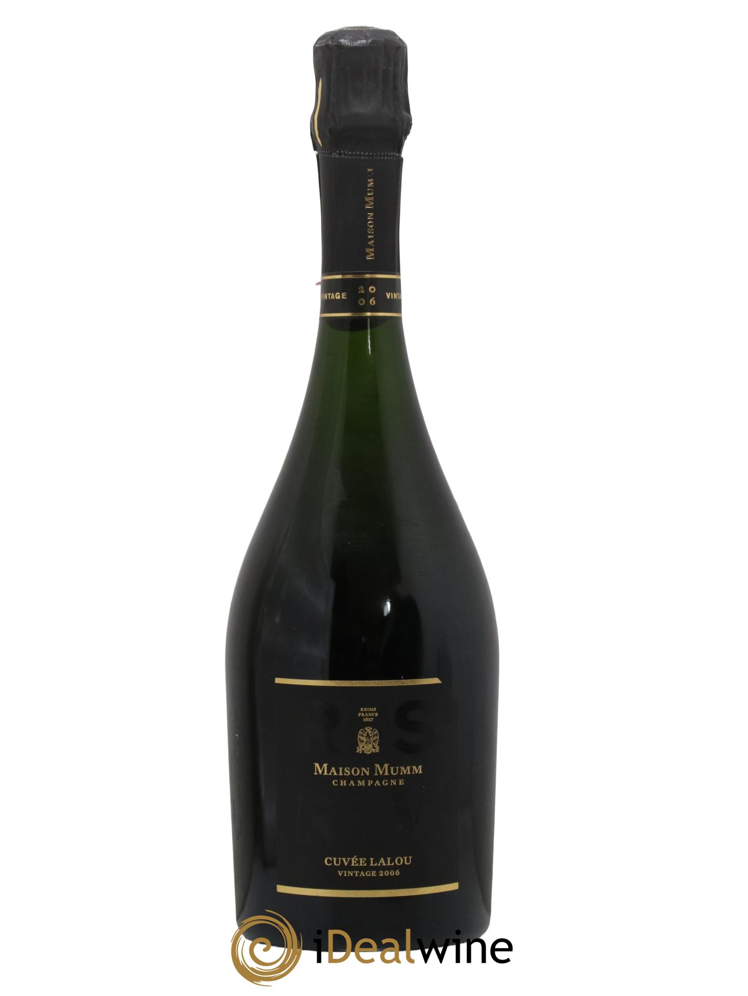 Champagne RSRV Cuvée Lalou Maison Mumm 2006 - Lotto di 1 bottiglia - 0