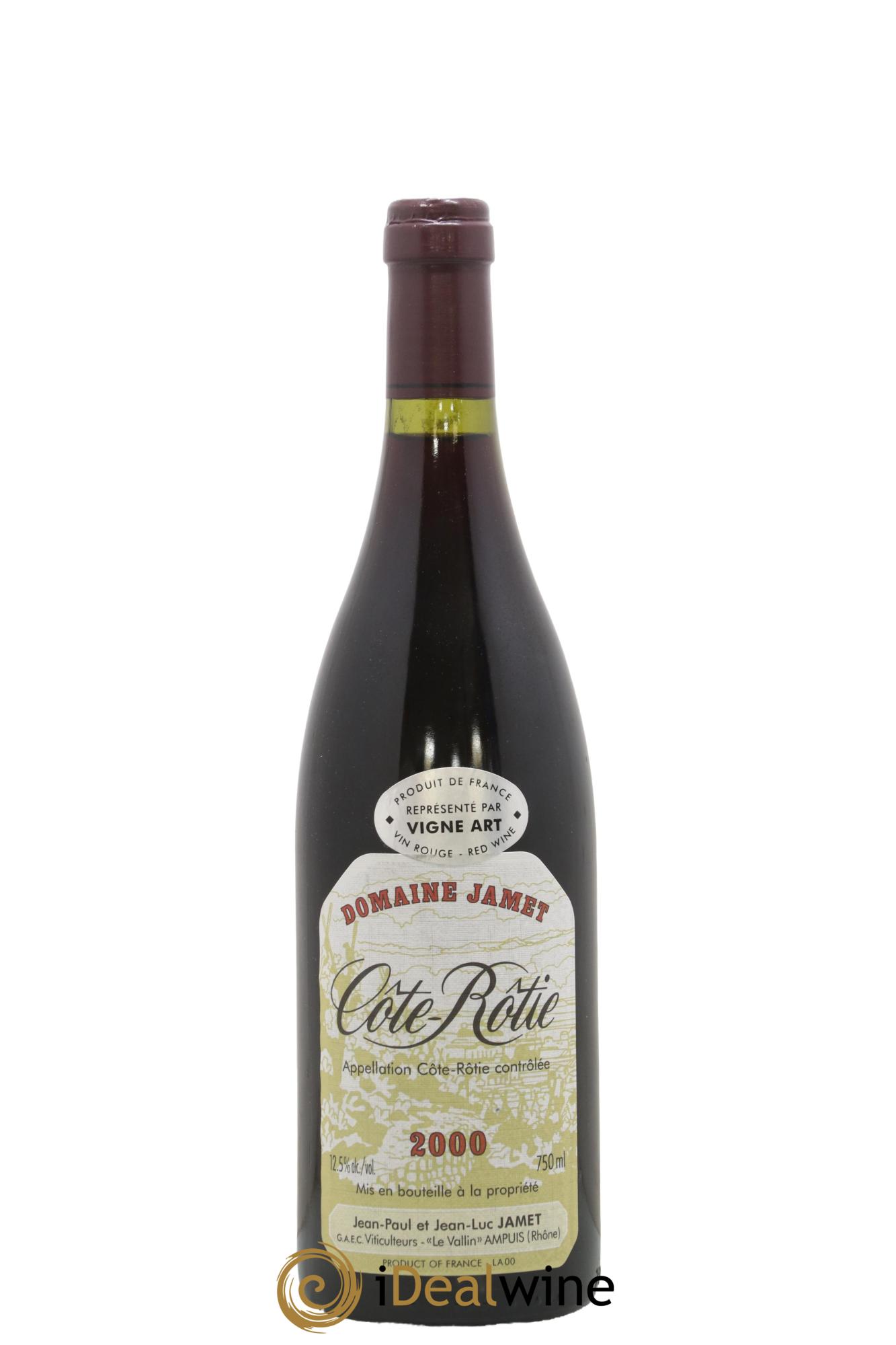 Côte-Rôtie Jamet (Domaine) 2000 - Posten von 1 Flasche - 0
