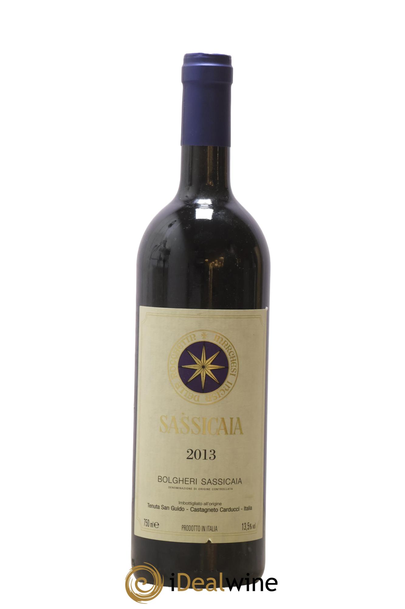 Bolgheri DOC Sassicaia Tenuta San Guido 2013 - Lot de 1 bouteille - 0