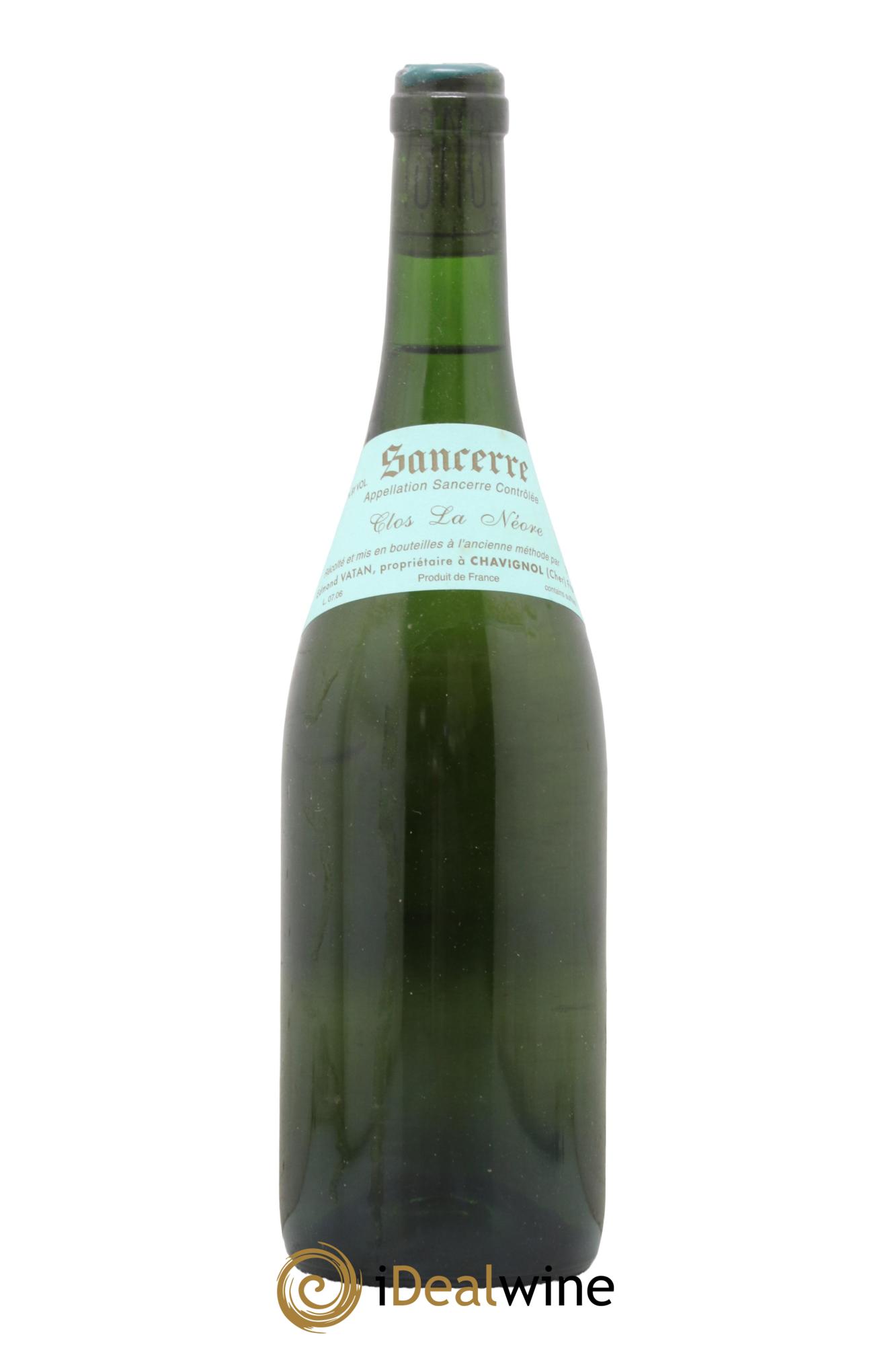 Sancerre Clos la Neore Edmond Vatan 2006 - Lot de 1 bouteille - 0