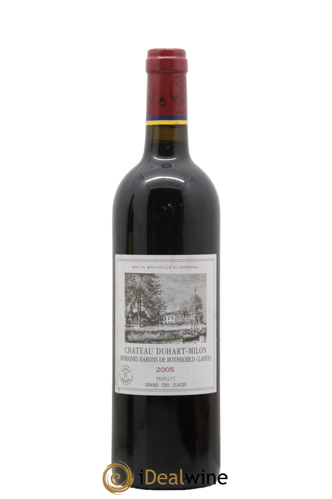 Château Duhart-Milon 4ème Grand Cru Classé 2005 - Lotto di 1 bottiglia - 0