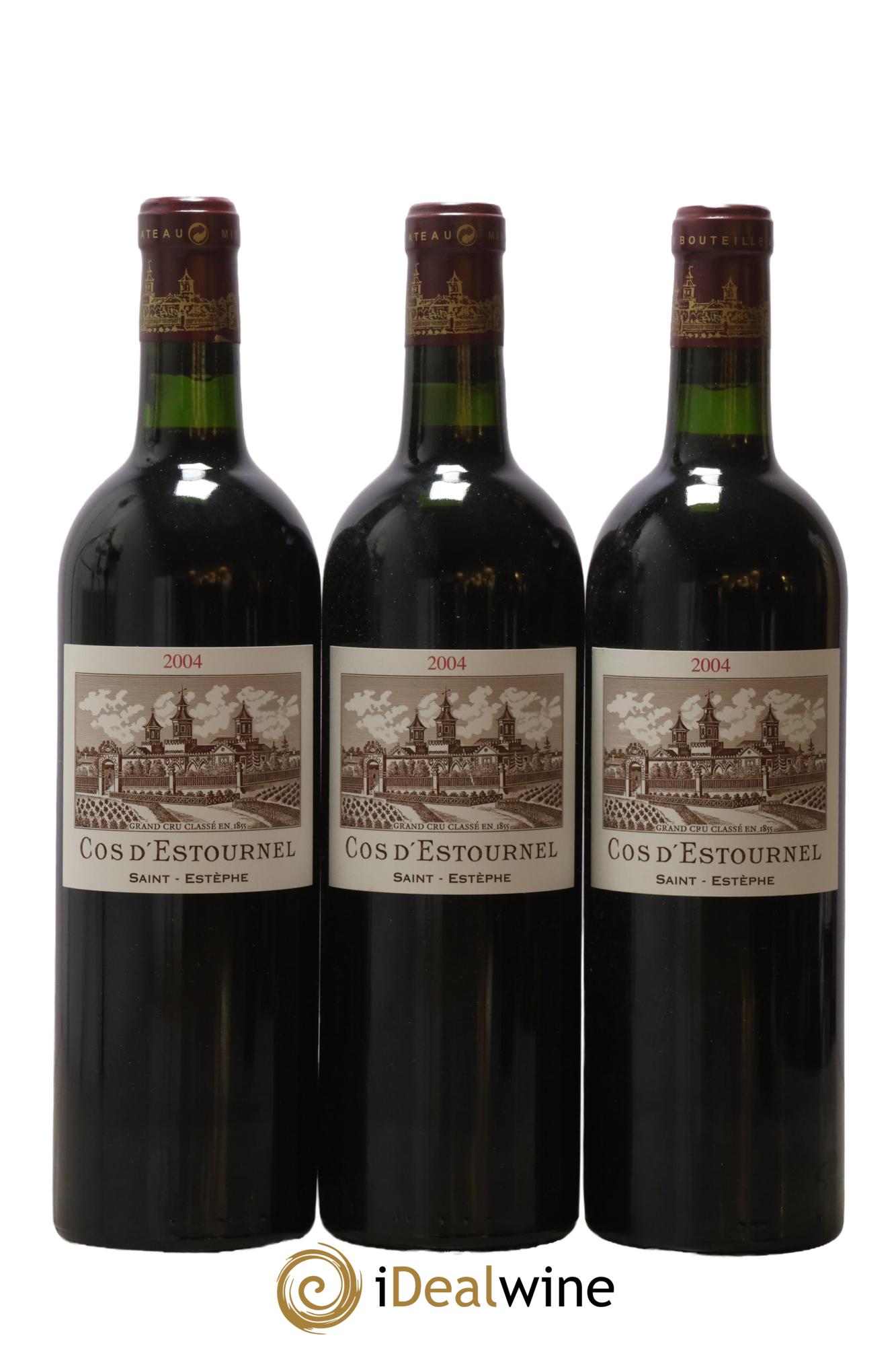 Cos d'Estournel 2ème Grand Cru Classé 2004 - Posten von 12 Flaschen - 3