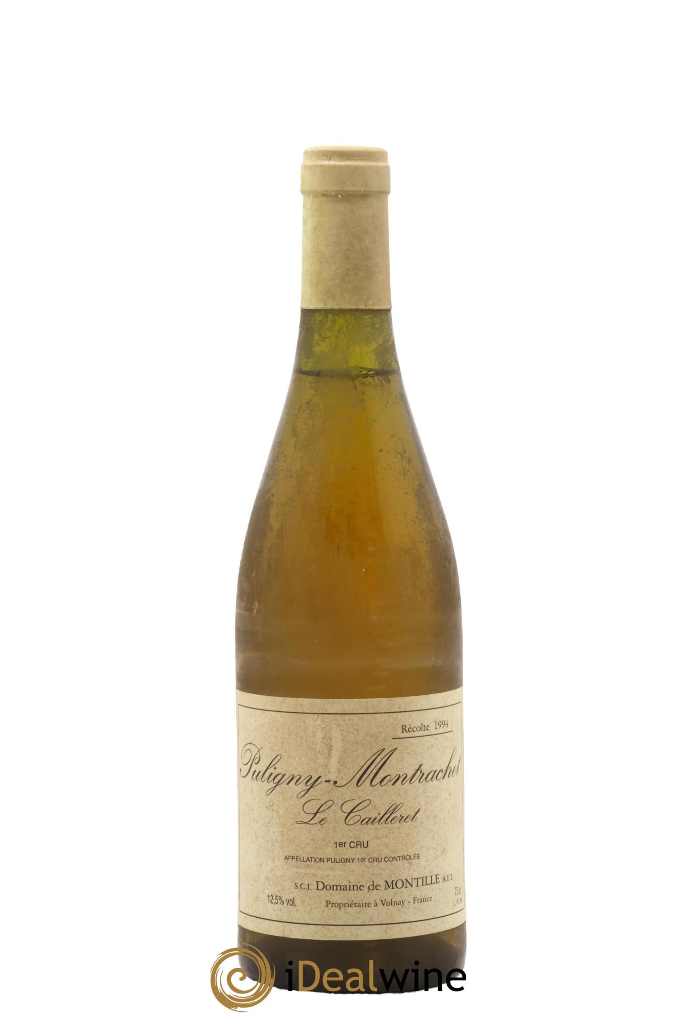 Puligny-Montrachet 1er Cru Le Cailleret De Montille (Domaine) 1994 - Lot of 1 bottle - 0