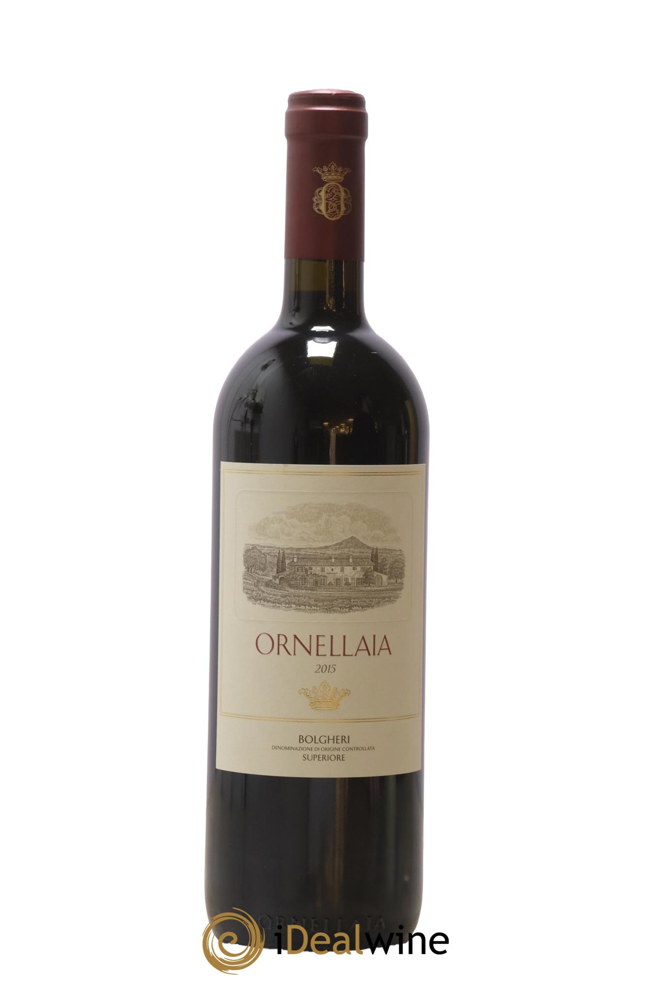Bolgheri DOC Superiore Ornellaia Tenuta Dell'Ornellaia - Frescobaldi 2015 - Lot de 1 bouteille - 0