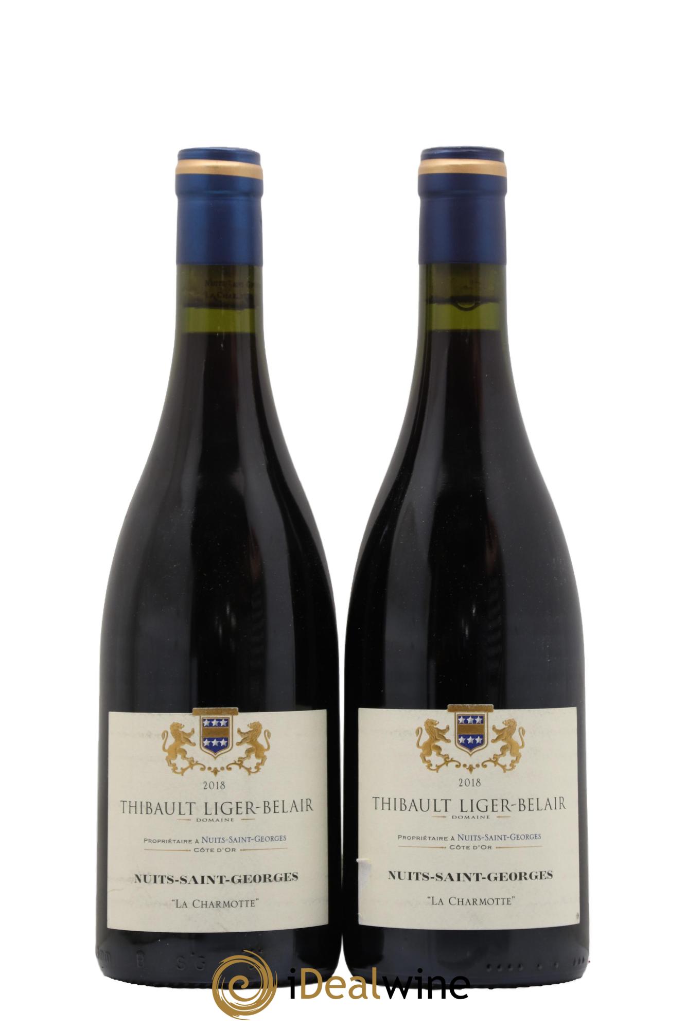Nuits-Saint-Georges La Charmotte Thibault Liger-Belair 2018 - Lot de 2 bouteilles - 0