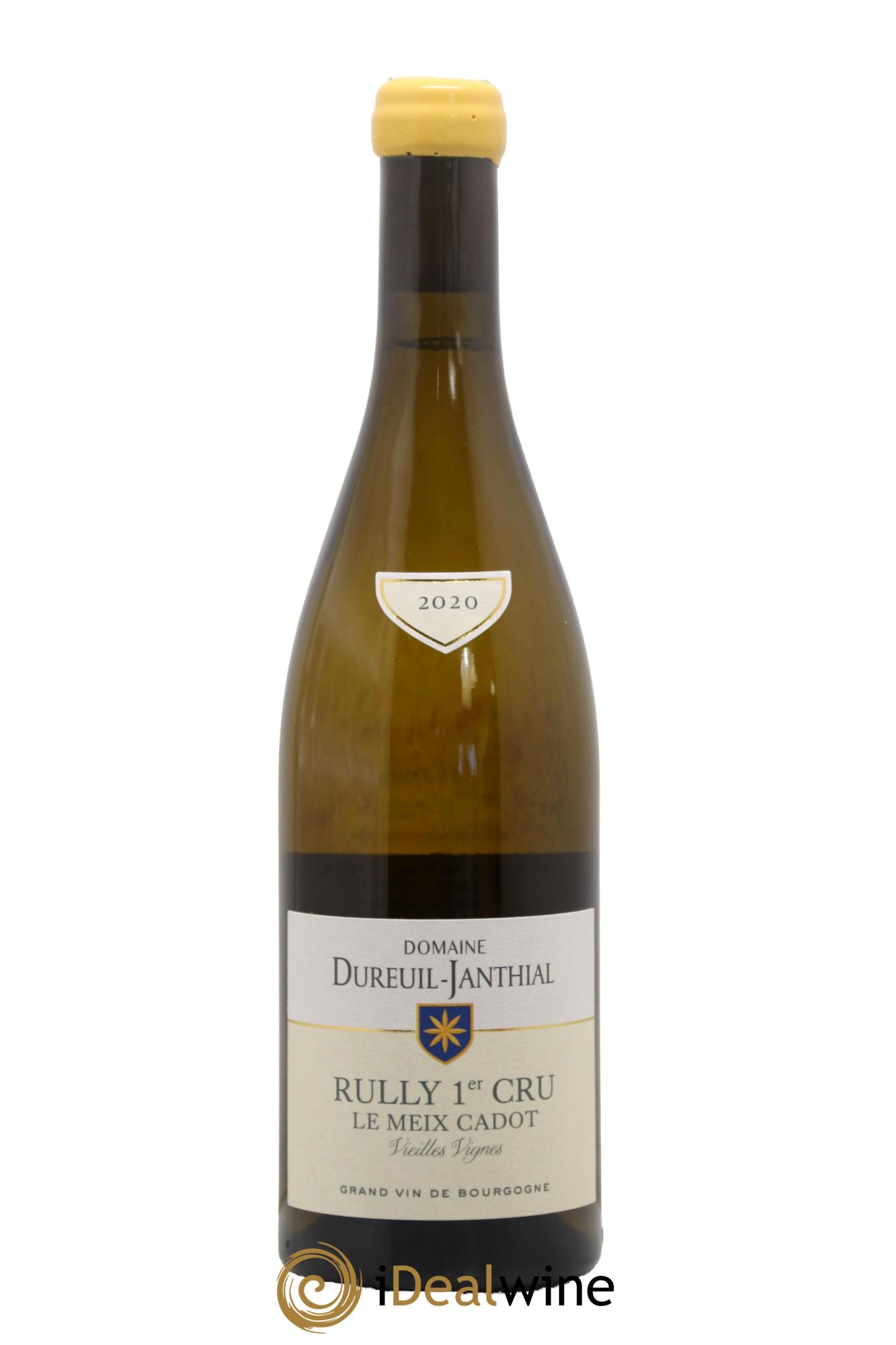Rully 1er Cru Le Meix Cadot Vieilles Vignes Vincent Dureuil-Janthial 2020 - Lot de 1 bouteille - 0