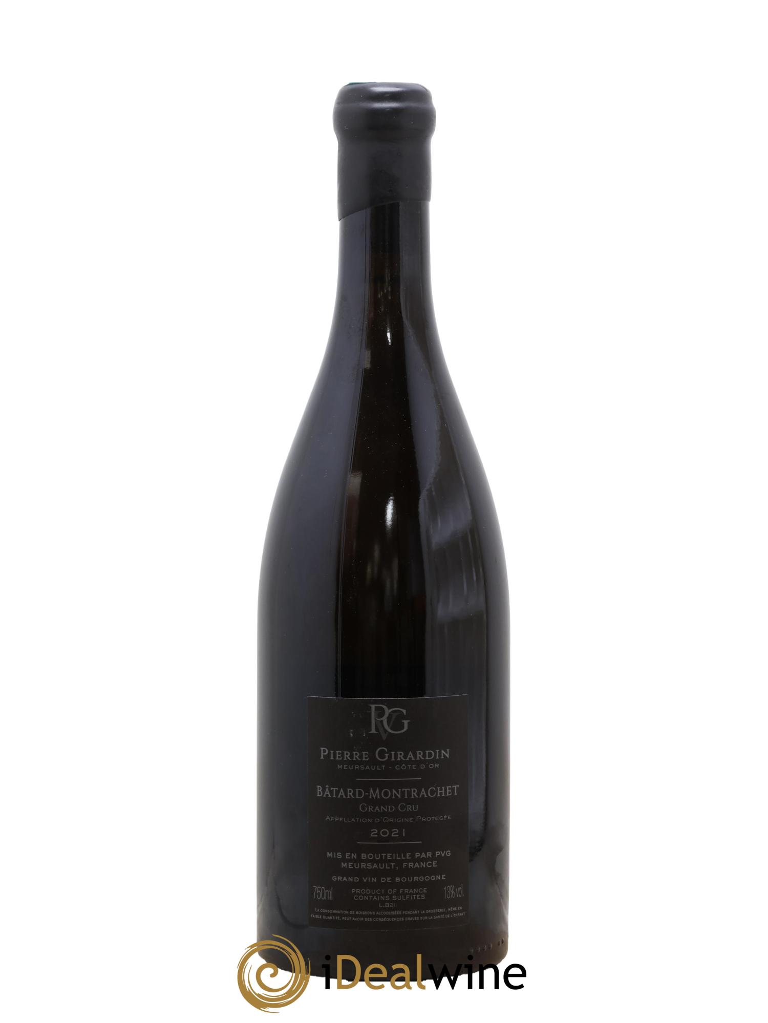 Bâtard-Montrachet Grand Cru Pierre Vincent Girardin 2021 - Posten von 1 Flasche - 1