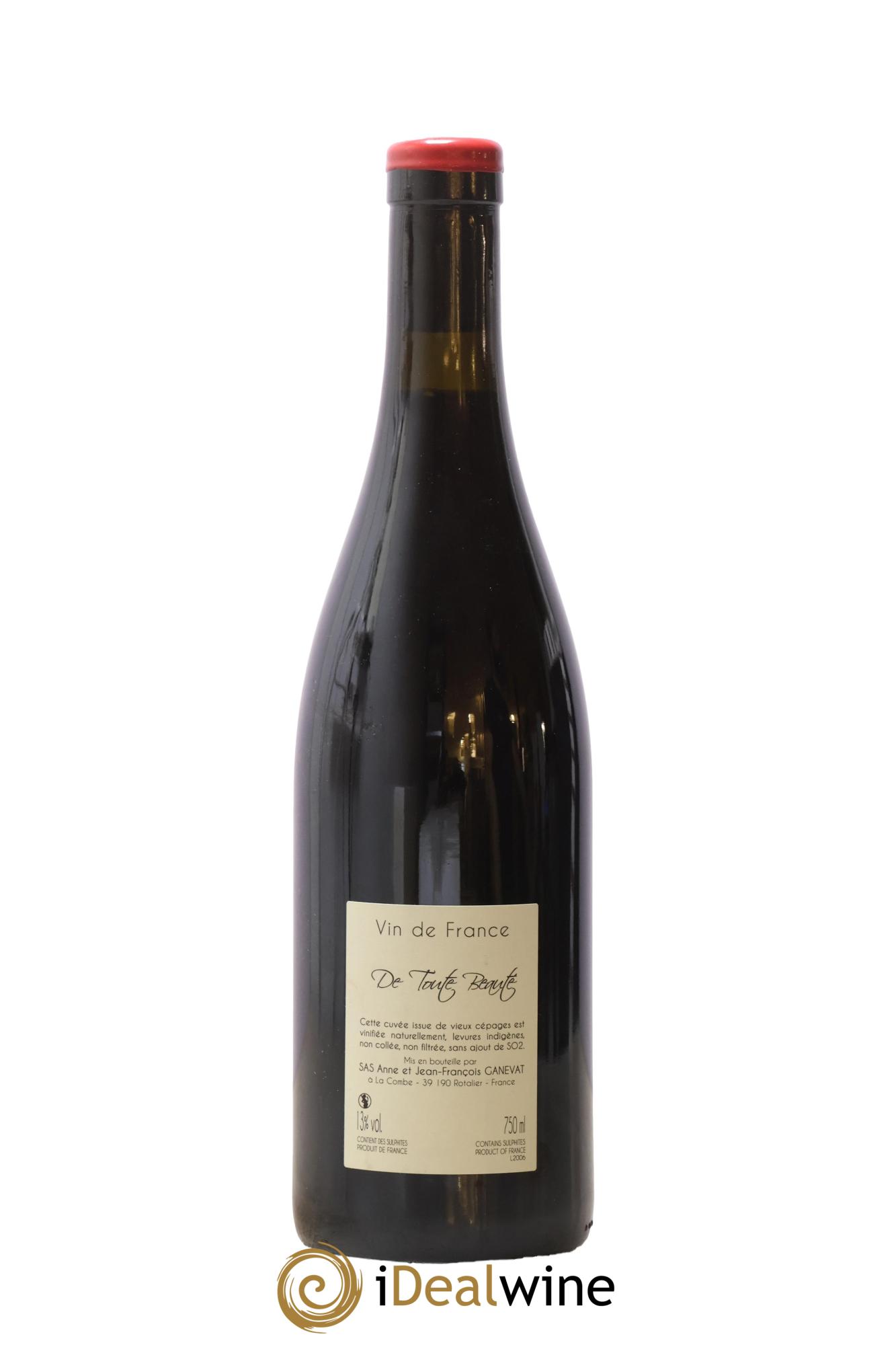 Vin de France De Toute Beauté Ganevat (Domaine) 2020 - Lot de 1 bouteille - 1
