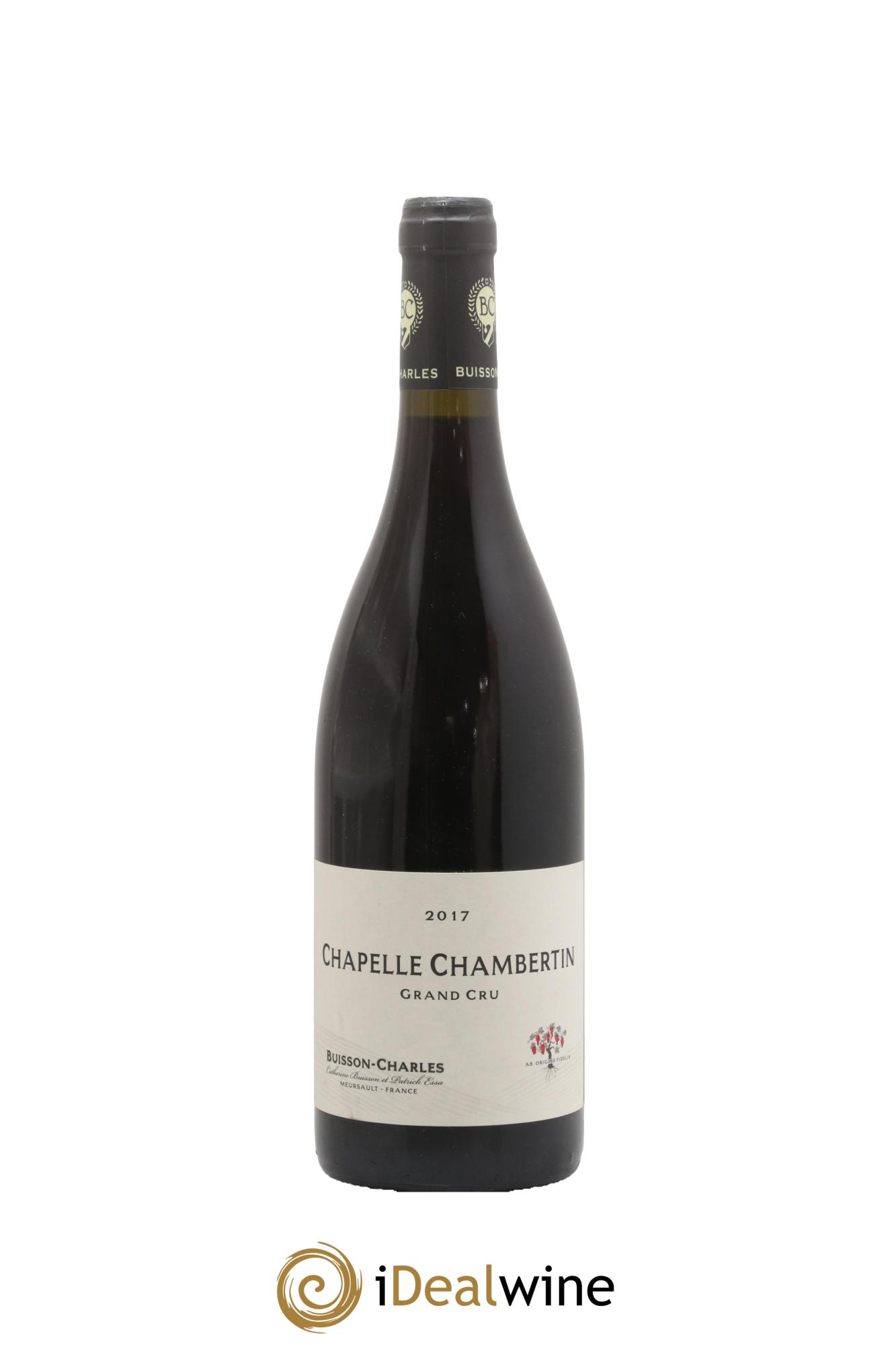 Chapelle-Chambertin Grand Cru Domaine Buisson Charles 2017 - Lot de 1 bouteille - 0