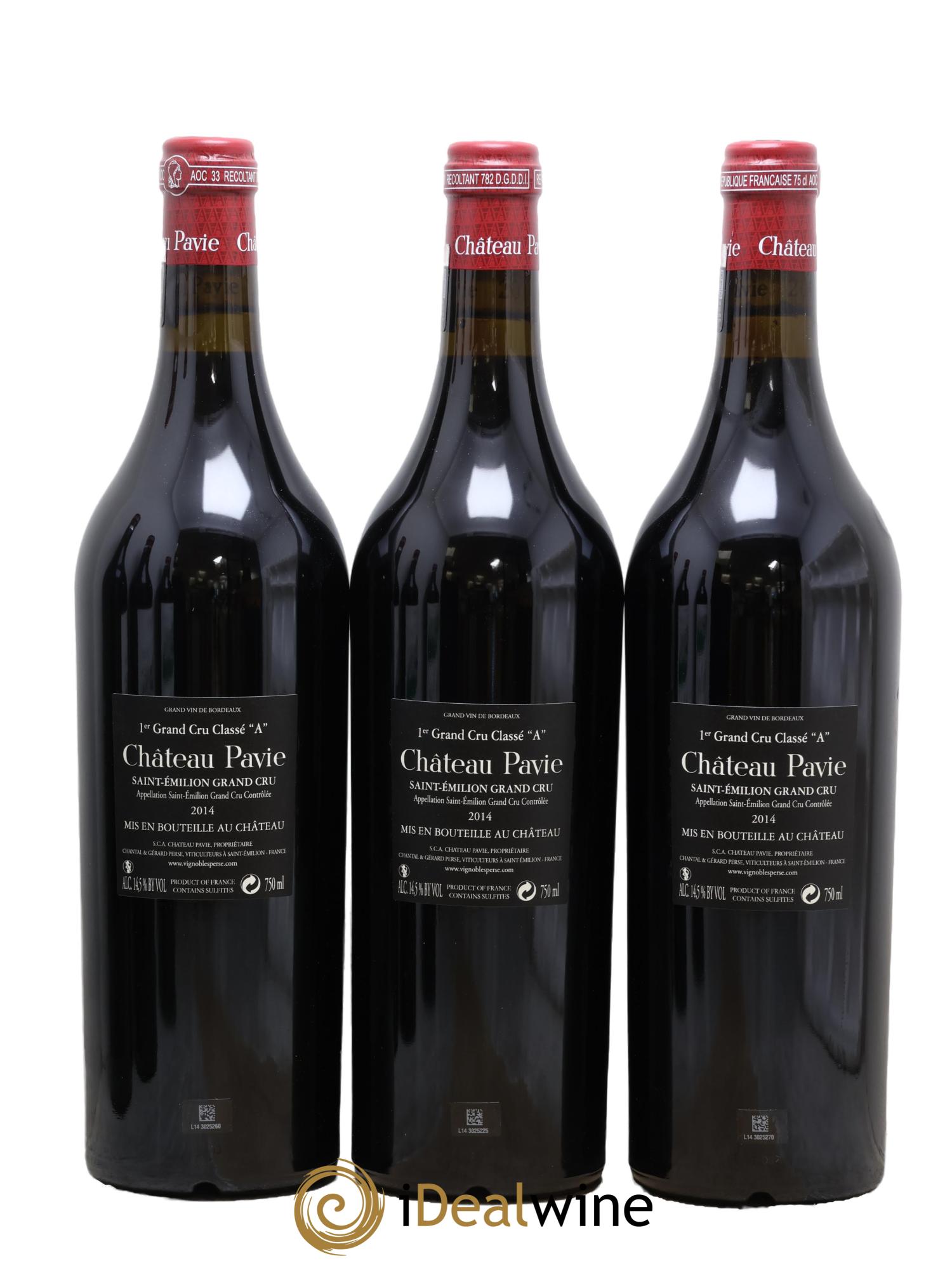 Château Pavie 1er Grand Cru Classé A 2014 - Lotto di 6 bottiglie - 2