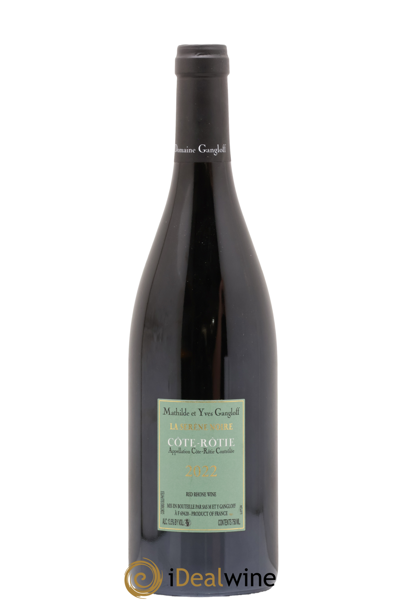 Côte-Rôtie La Sereine Noire Gangloff (Domaine) 2022 - Lot de 1 bouteille - 1