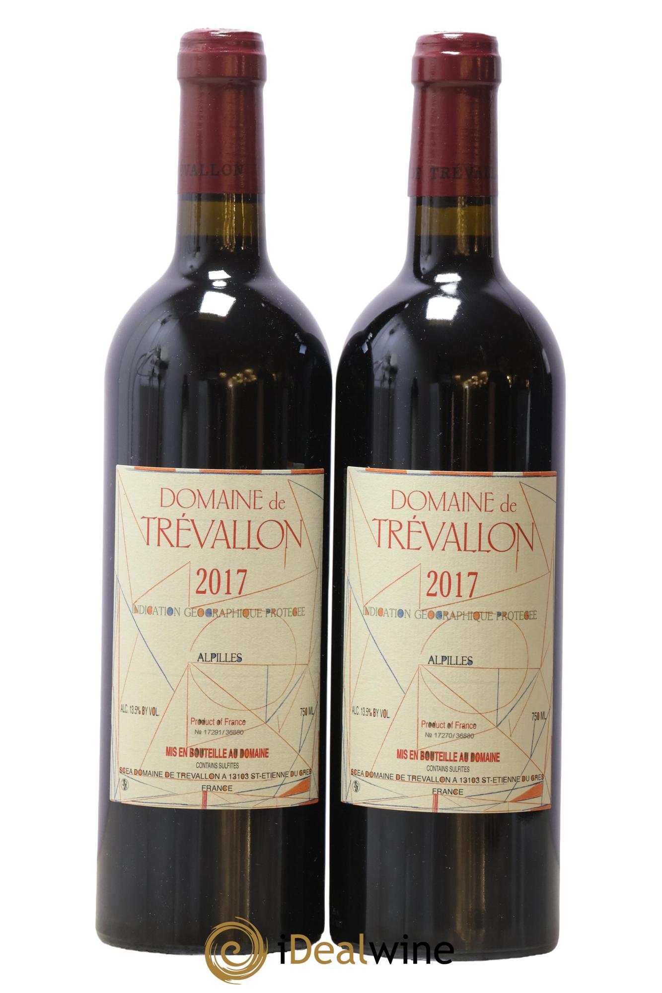 Alpilles Trévallon (Domaine de) Eloi Dürrbach 2017 - Posten von 2 Flaschen - 0