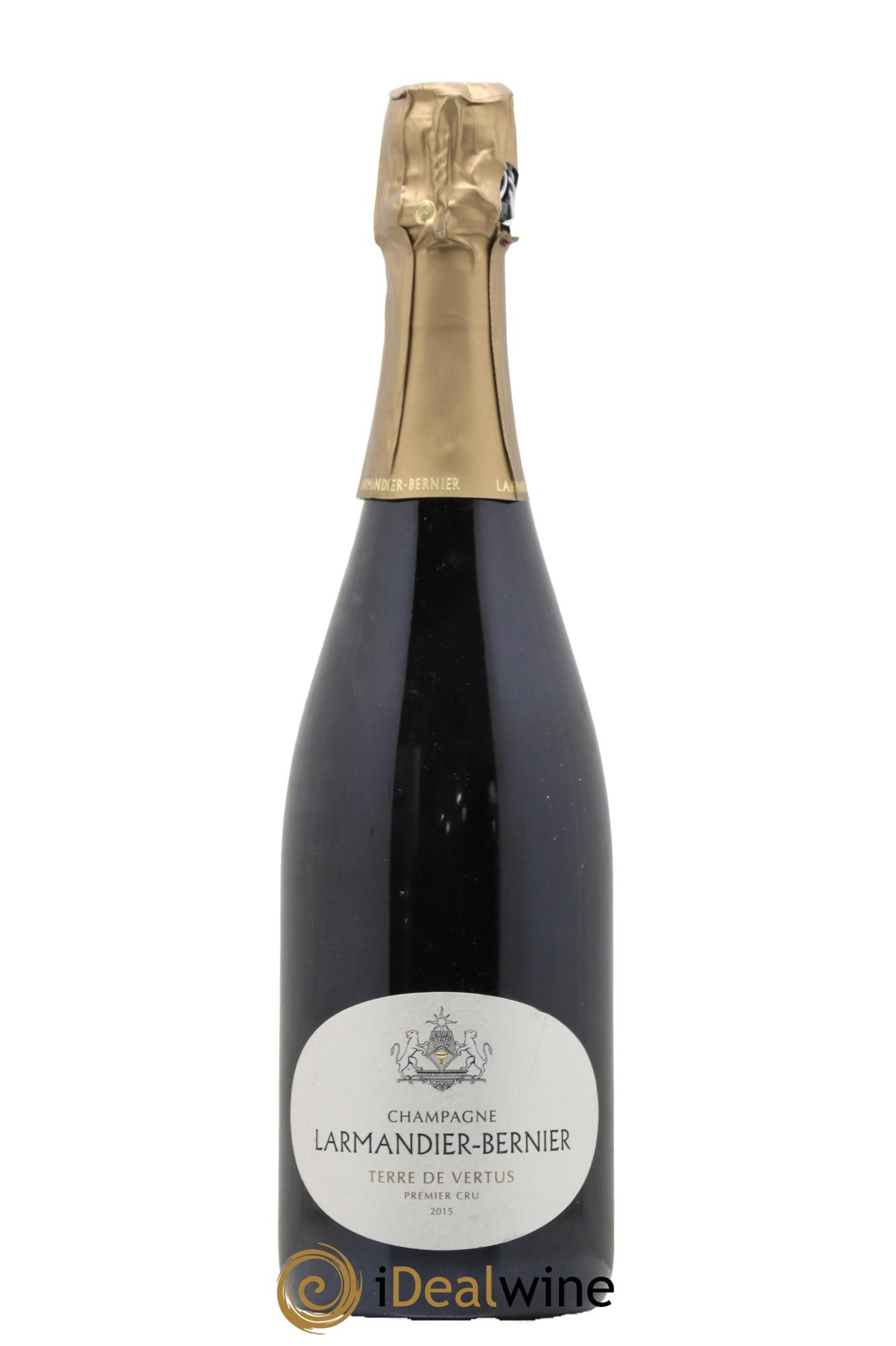 Terre de Vertus 1er Cru Non dosé Larmandier-Bernier 2015 - Lot de 1 bouteille - 0