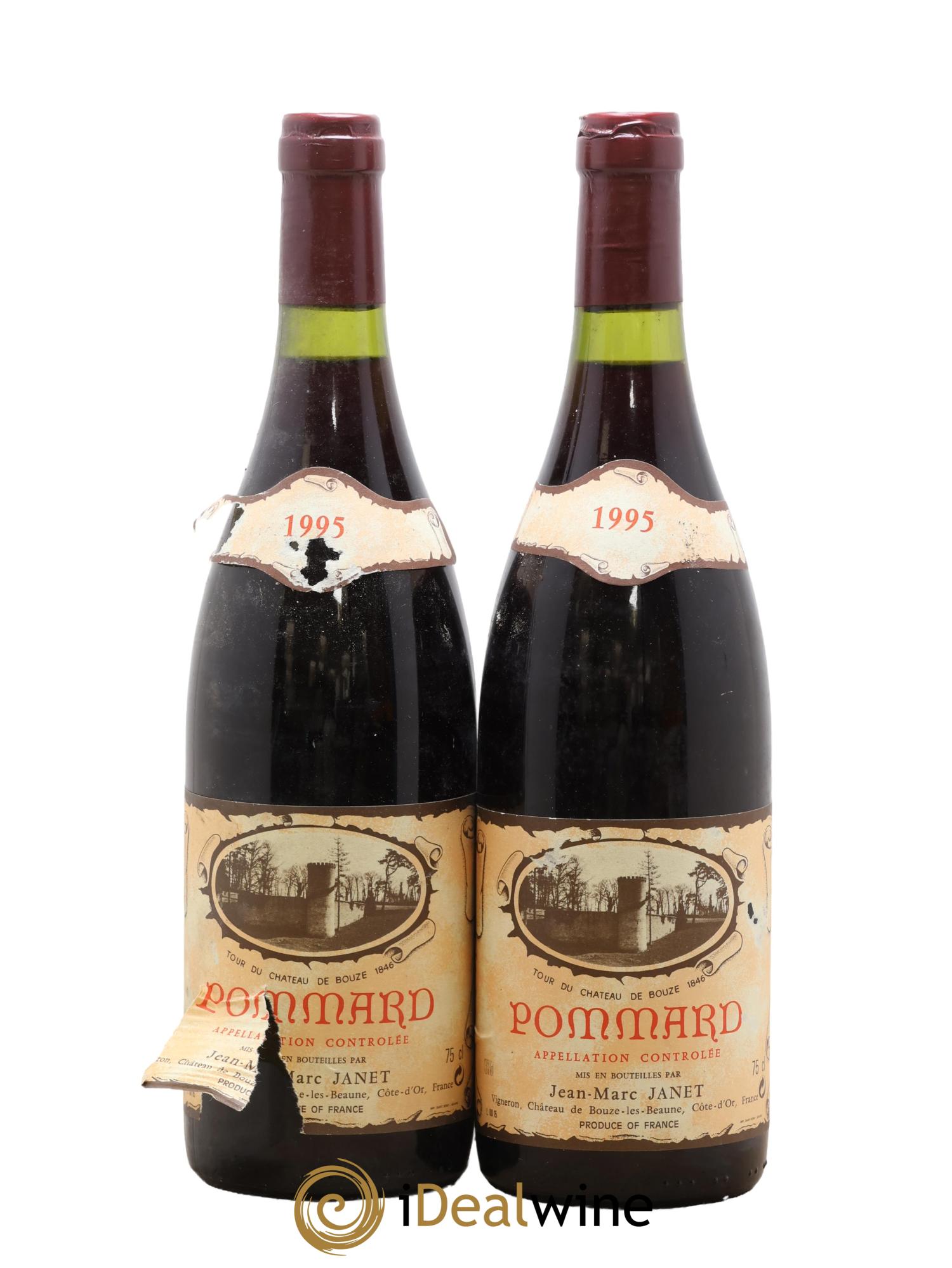 Pommard Jean Marc Janet 1995 - Lot de 2 bouteilles - 0
