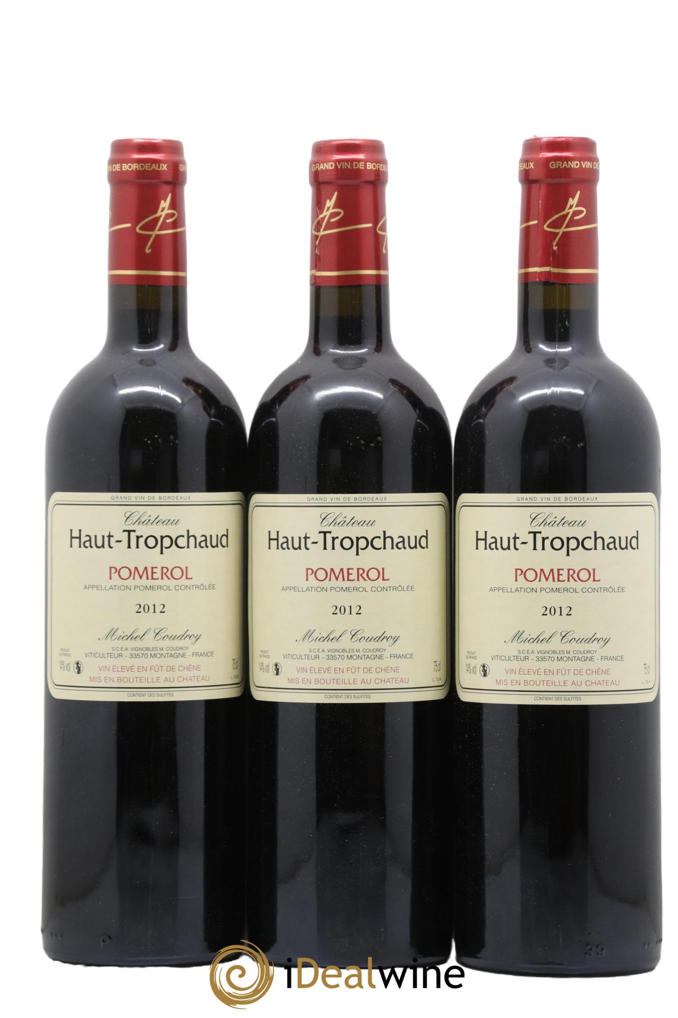 Château Haut Tropchaud 2012 - Lotto di 6 bottiglie - 2