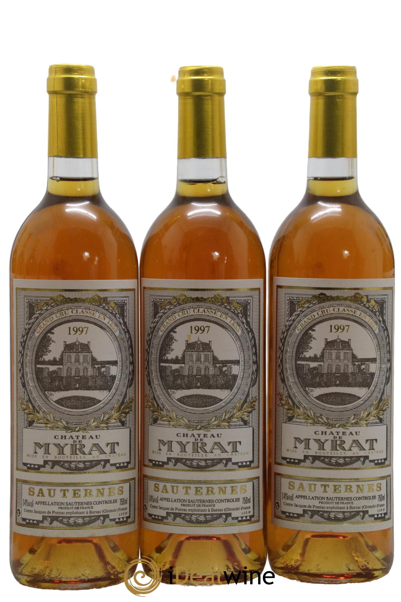 Château de Myrat 2ème Grand Cru Classé 1997 - Lotto di 12 bottiglie - 4