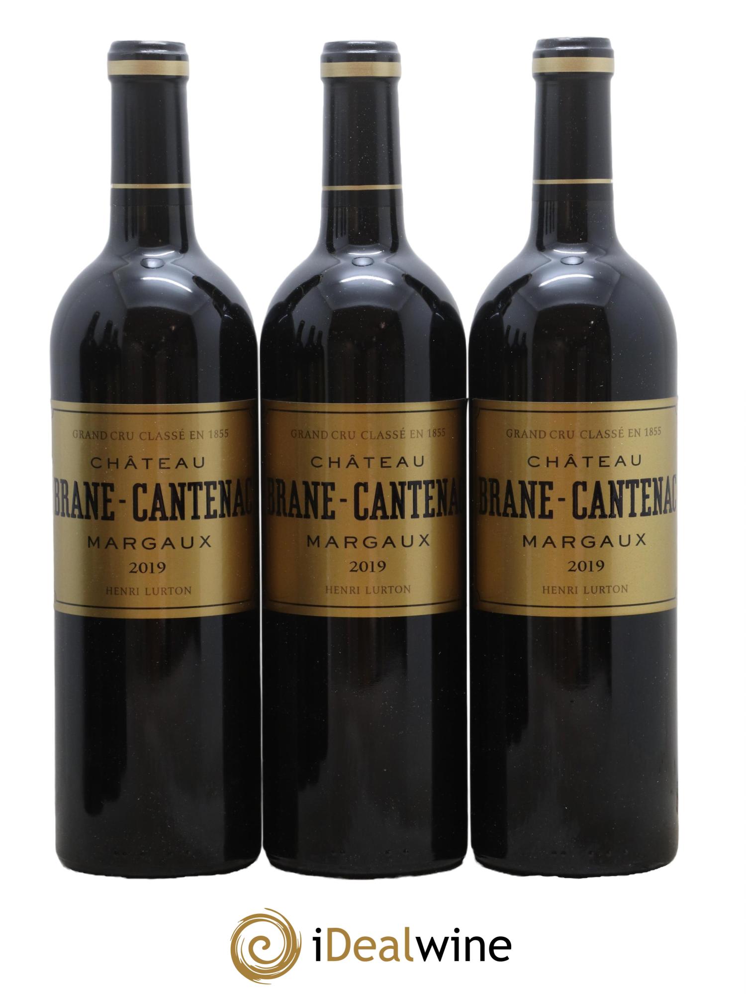 Château Brane Cantenac 2ème Grand Cru Classé 2019 - Lotto di 6 bottiglie - 1