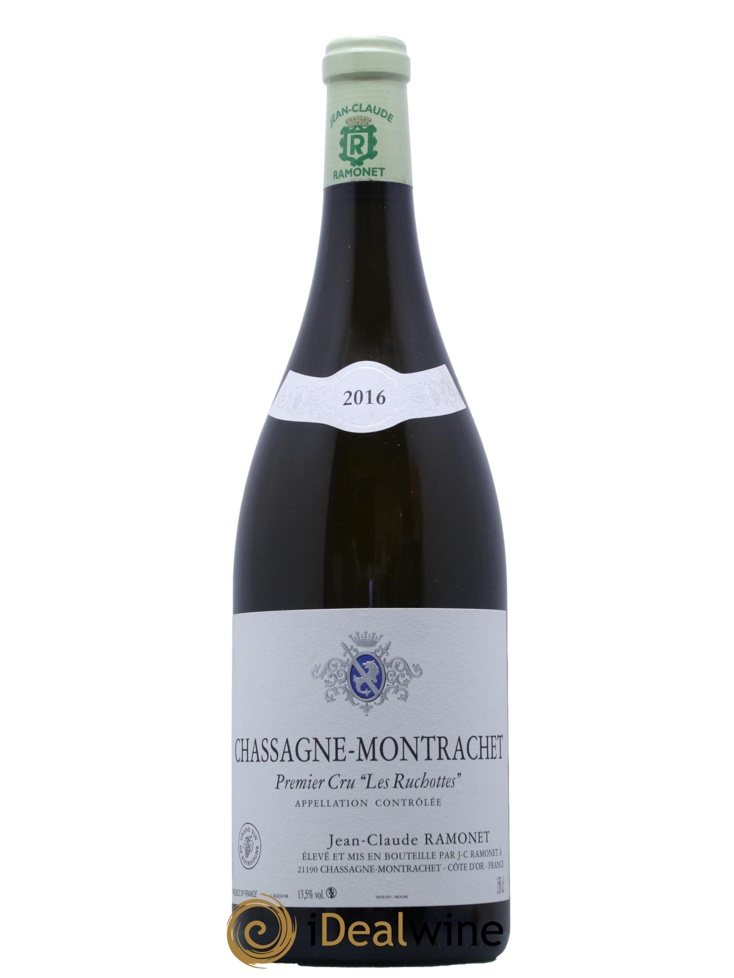 Chassagne-Montrachet 1er Cru Les Ruchottes Ramonet (Domaine) 2016 - Posten von 1 Magnum - 0
