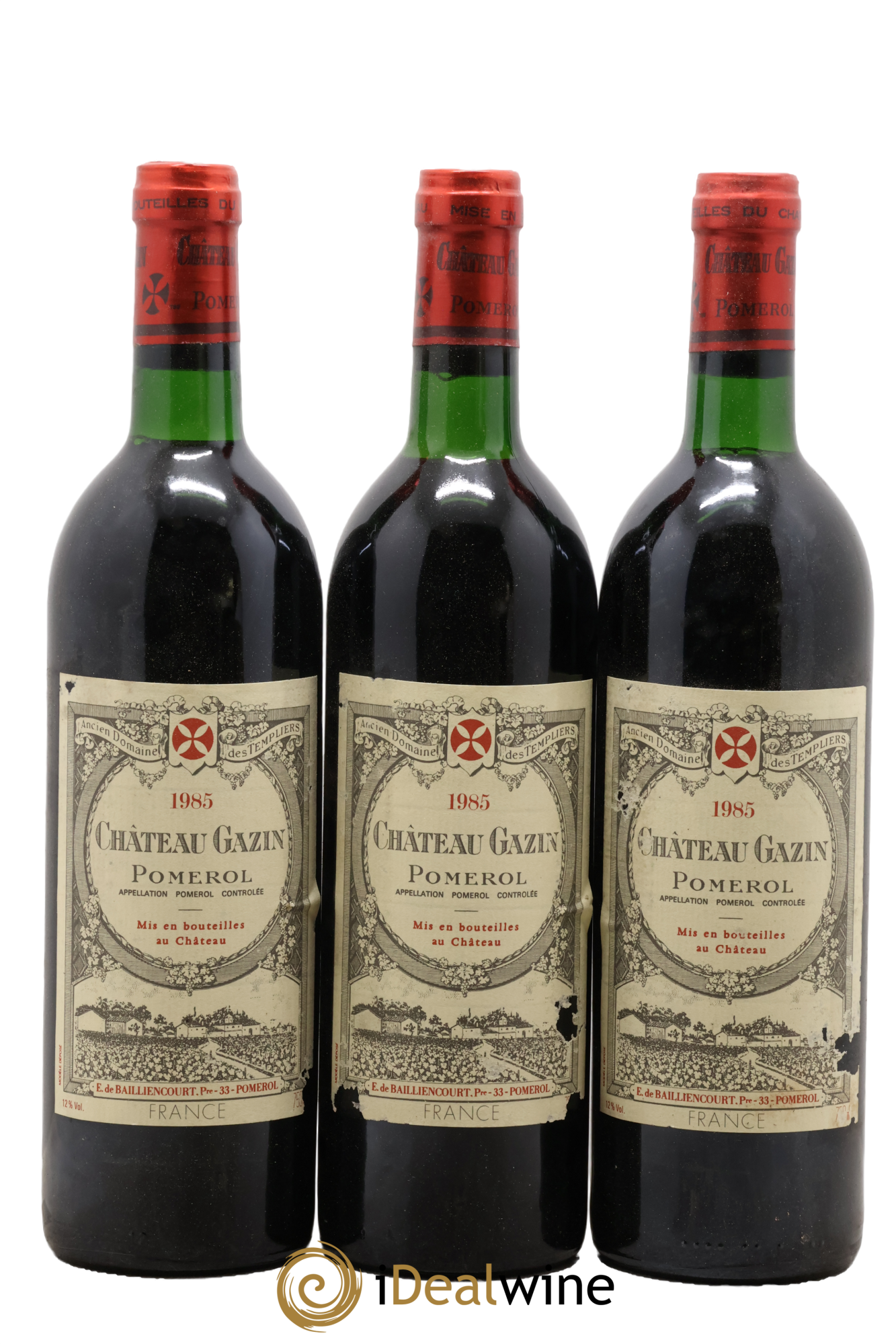 Château Gazin 1985 - Lotto di 12 bottiglie - 1