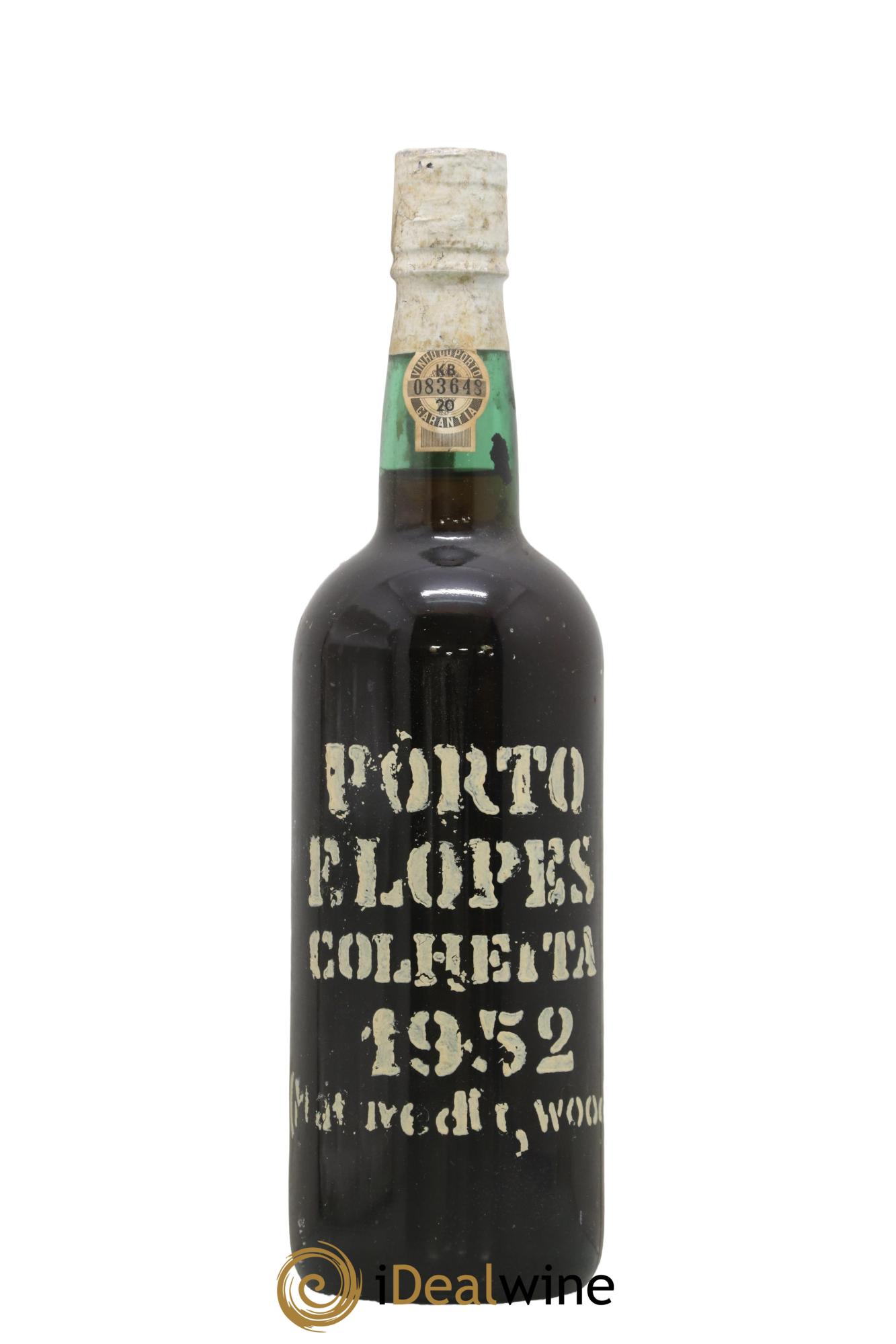 Porto F Lopes Colheita Matured in Wood 1952 - Lot de 1 bouteille - 0