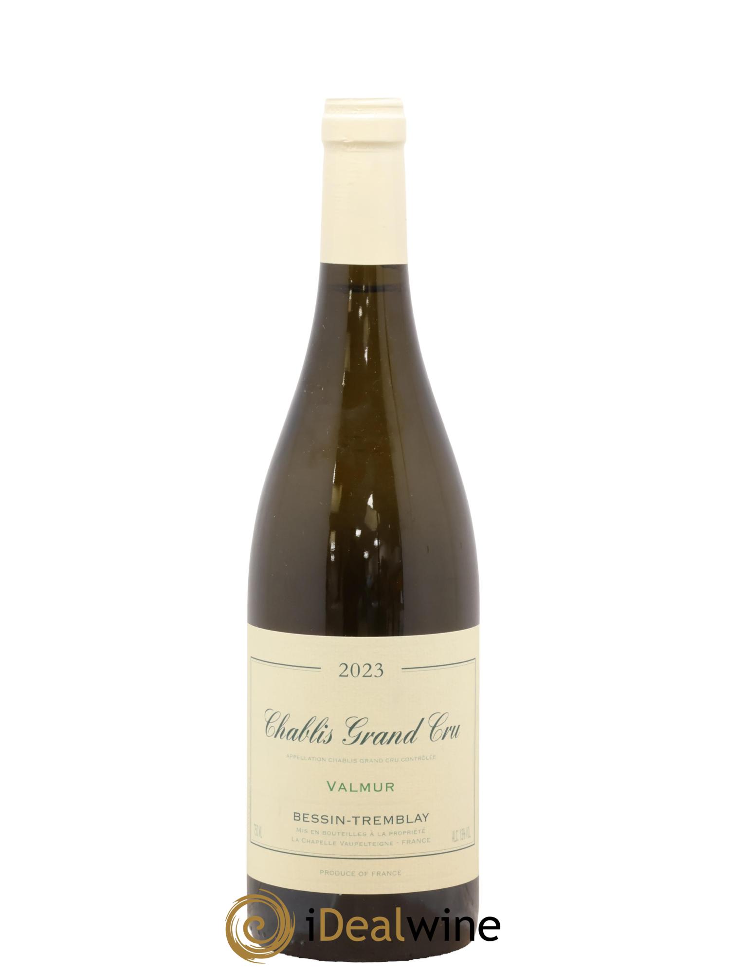 Chablis Grand Cru Valmur Bessin-Tremblay 2023 - Lot de 1 bouteille - 0