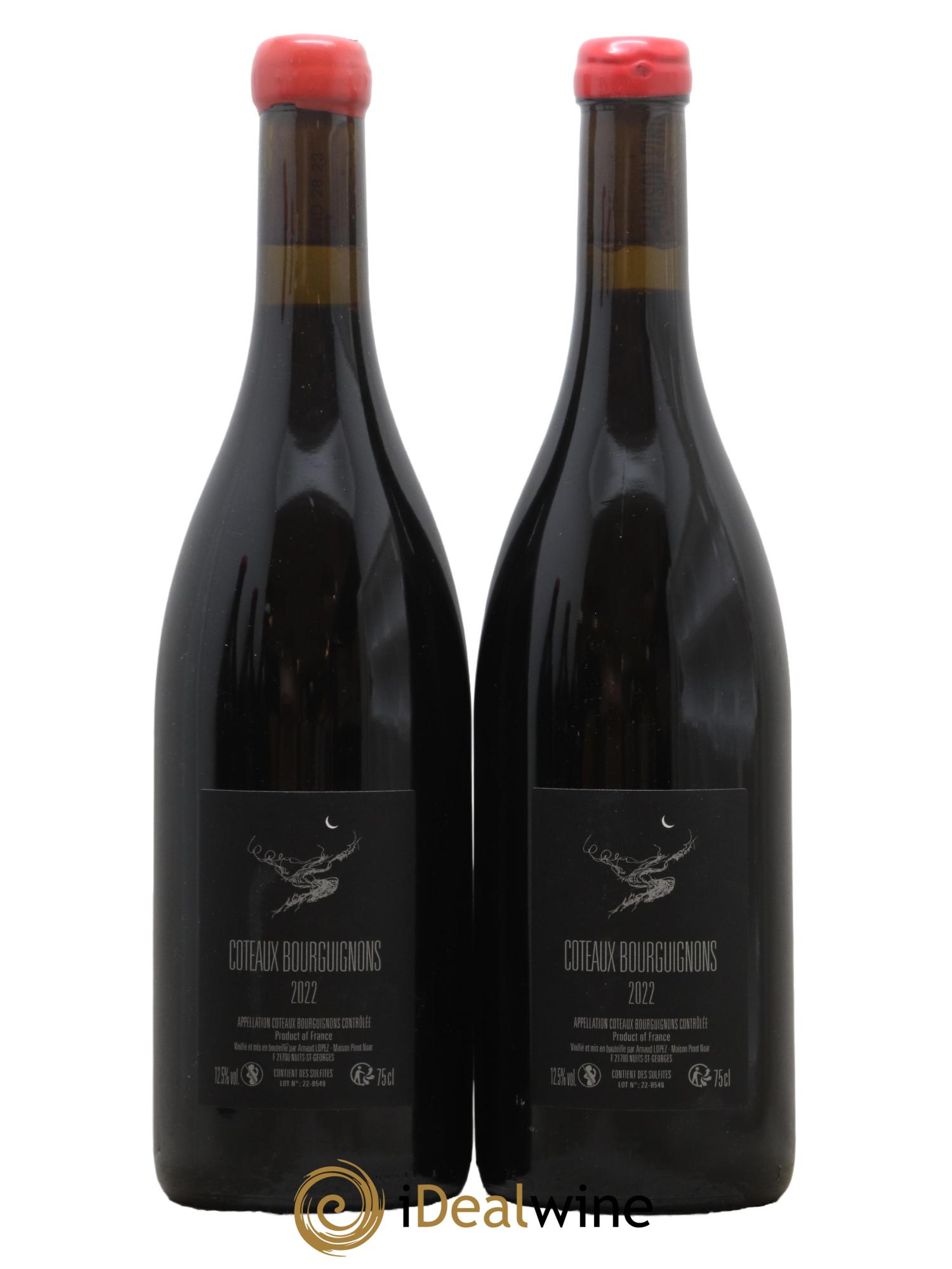 Coteaux Bourguignons Arnaud Lopez 2022 - Lot de 2 bouteilles - 1