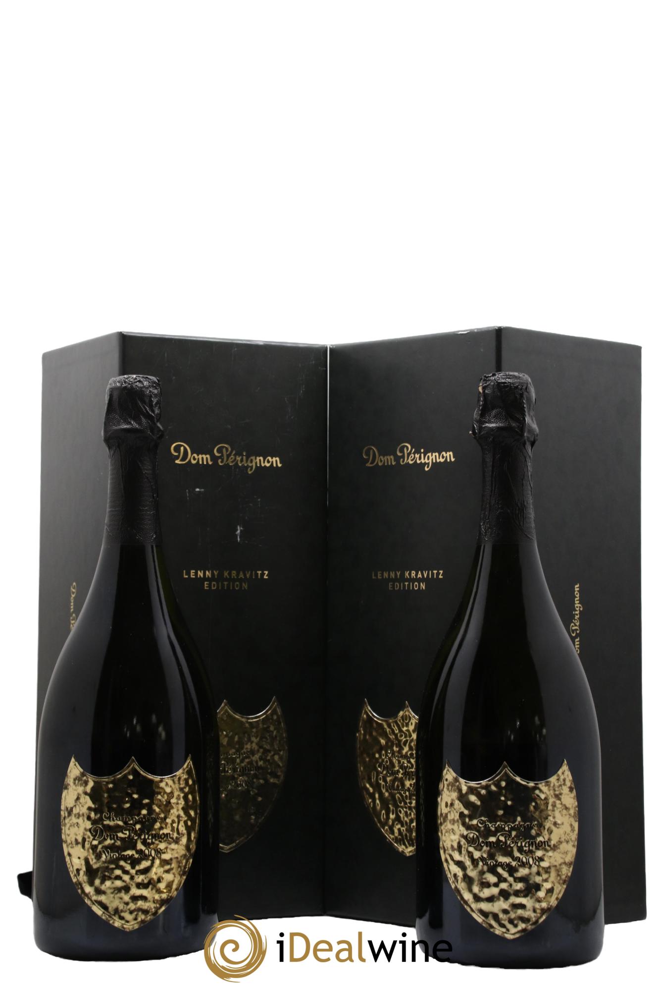 Edition Lenny Kravitz Dom Pérignon 2008 - Lot of 2 bottles - 1