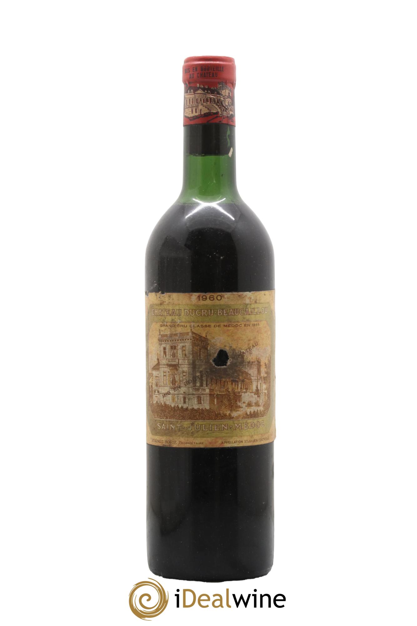 Château Ducru Beaucaillou 2ème Grand Cru Classé 1960 - Posten von 1 Flasche - 0