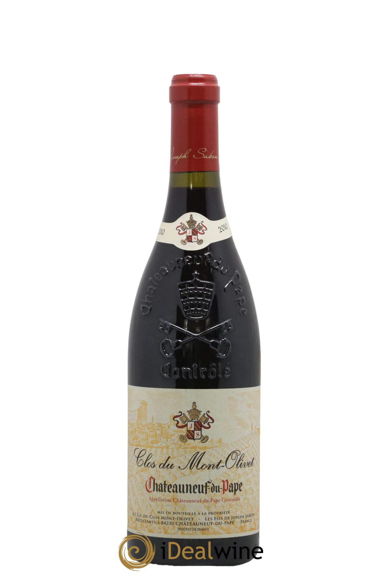 Châteauneuf-du-Pape Clos du Mont-Olivet 2010 - Lot de 1 bouteille - 0