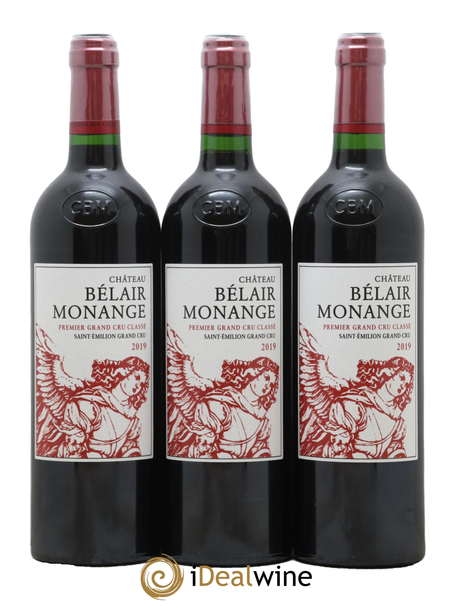 Château Belair (Belair-Monange) 1er Grand Cru Classé B 2019 - Lot de 6 bouteilles - 2